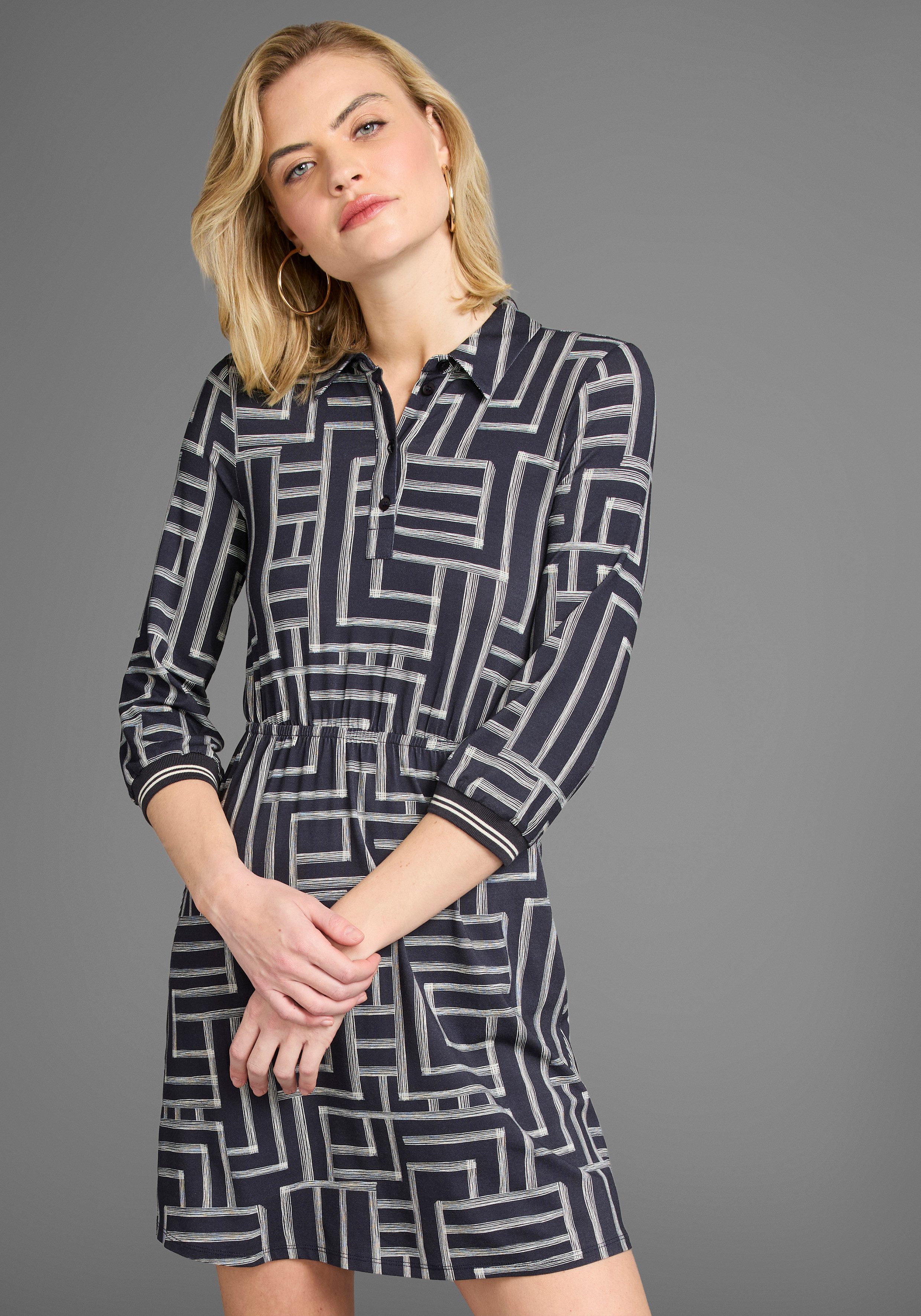 Laura Scott Polojurk met grafische print - nieuwe collectie