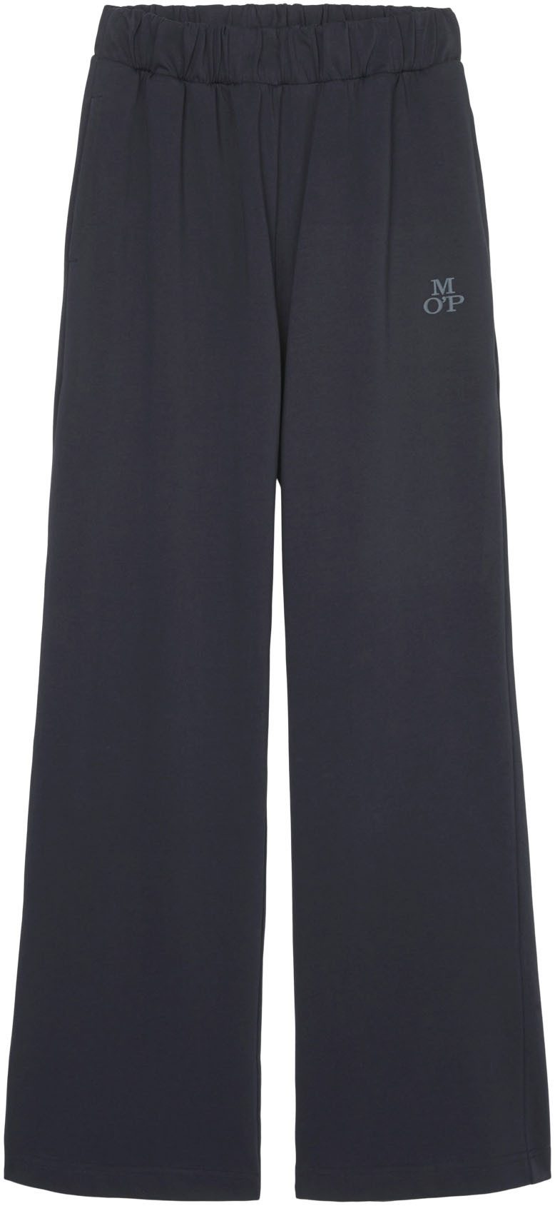 Marc O'Polo Loungebroek Heavy Jersey-Woven praktische insteekzakken opgestikte achterzak