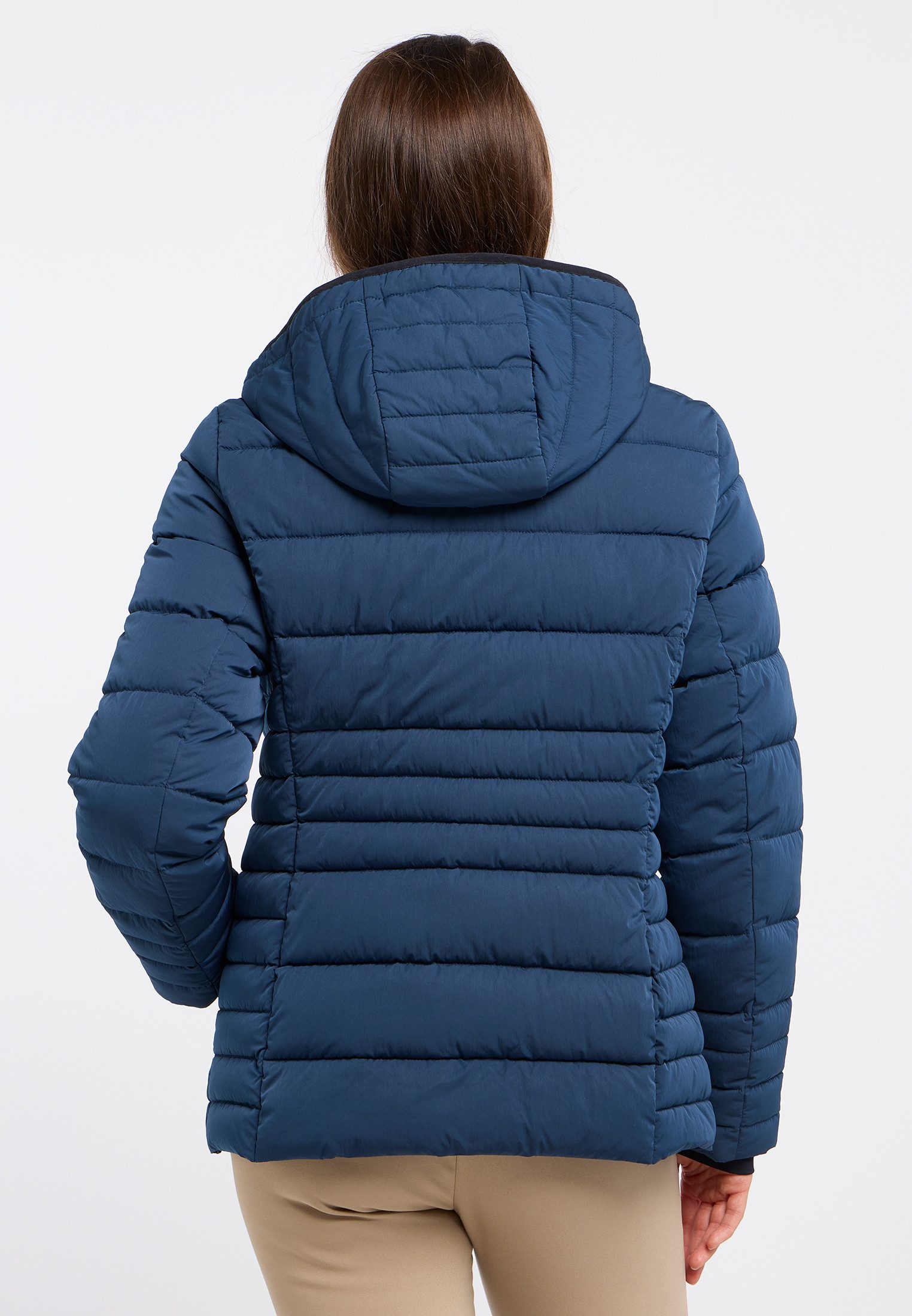 Barbara Lebek Gewatteerde jas met een capuchon