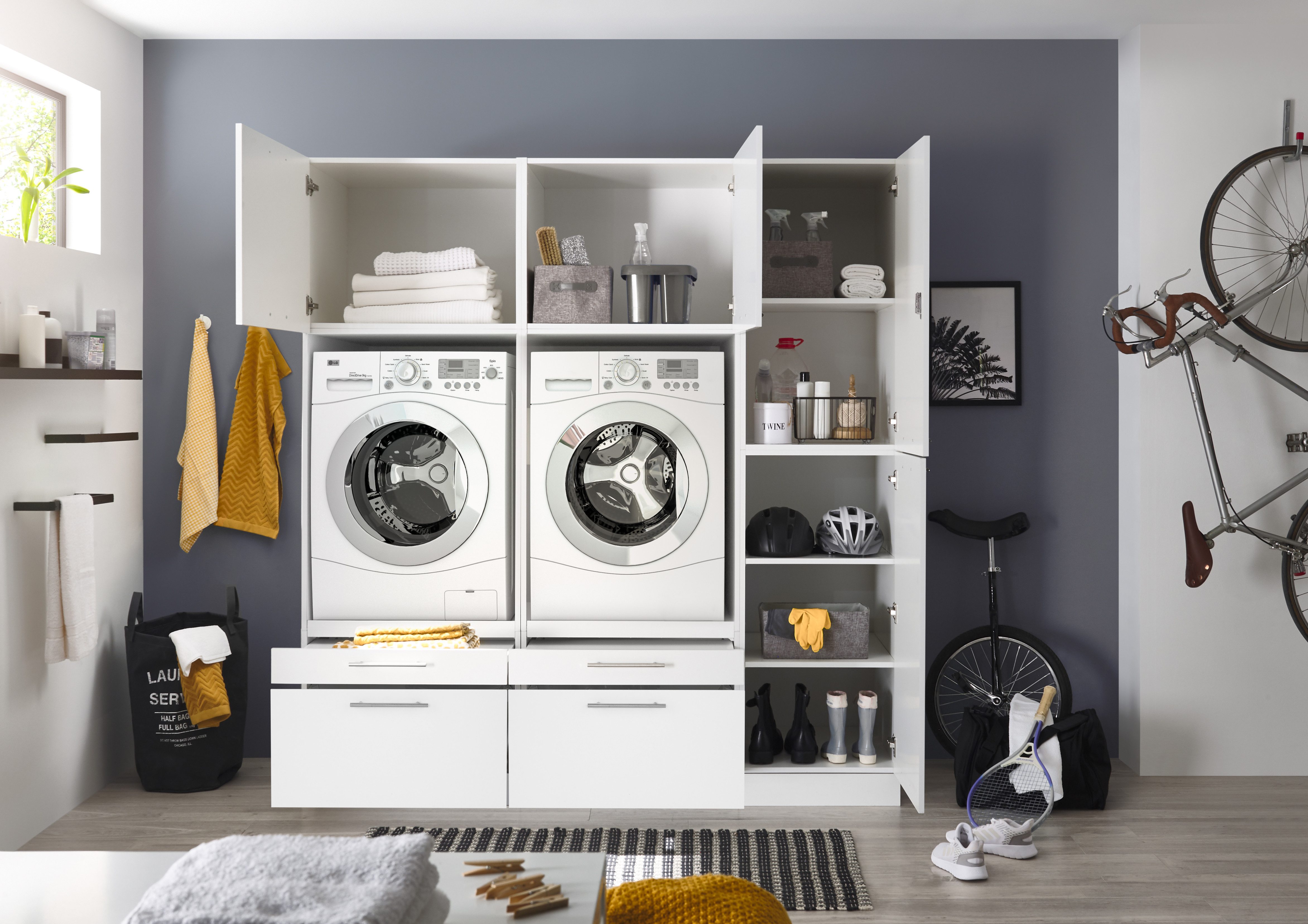 RESPEKTA Multifunctionele kastenset Clara-Set 13 (h x b x d) 200 x 184,8 x 67,6 cm (3 stuks)