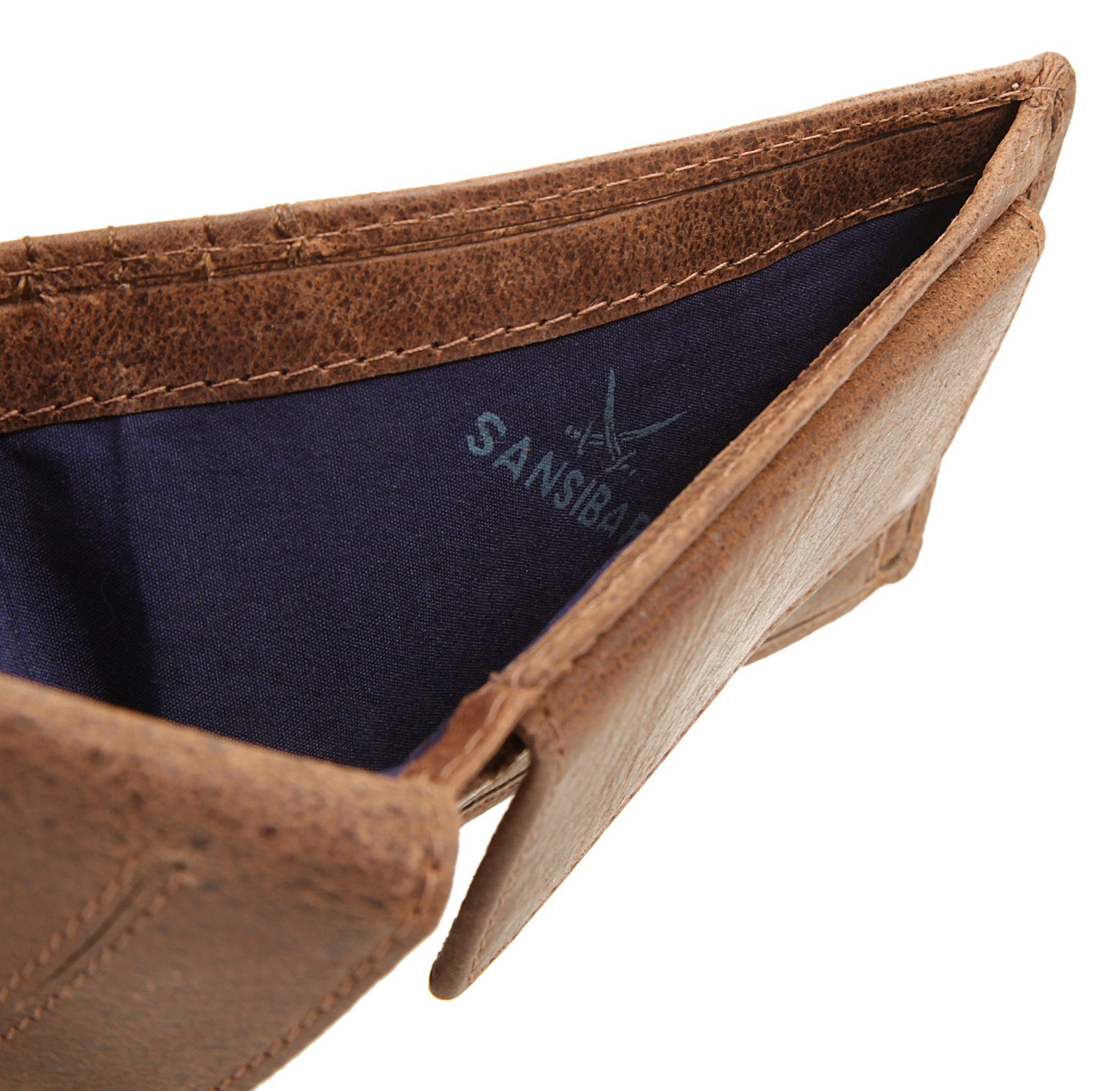 Sansibar Portemonnee echt leder