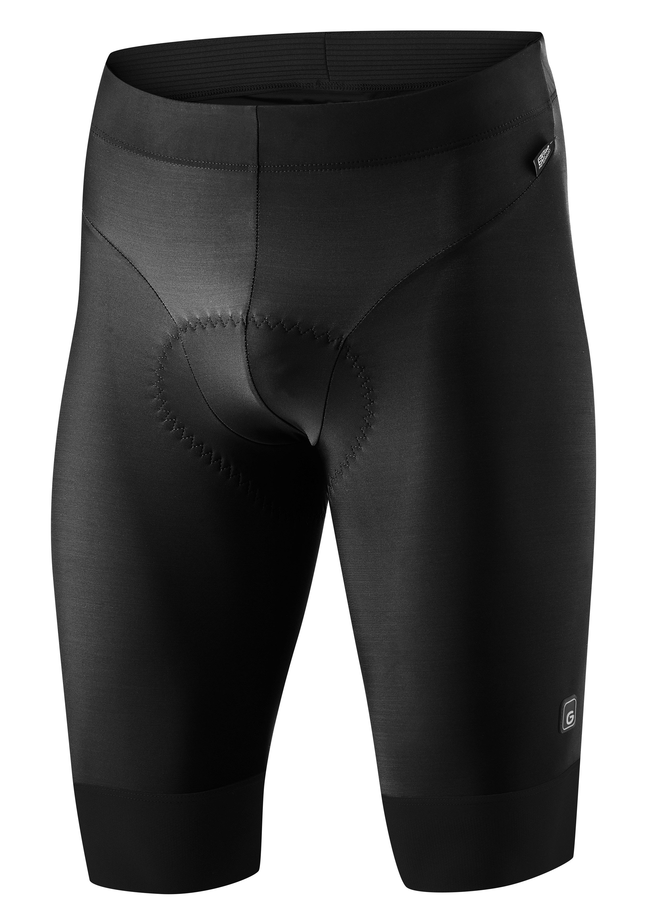 Gonso Fietsbroek SQlab GO M Heren fietsbroek met zitkussen, korte moderne fietsbroek, strakke pasvorm