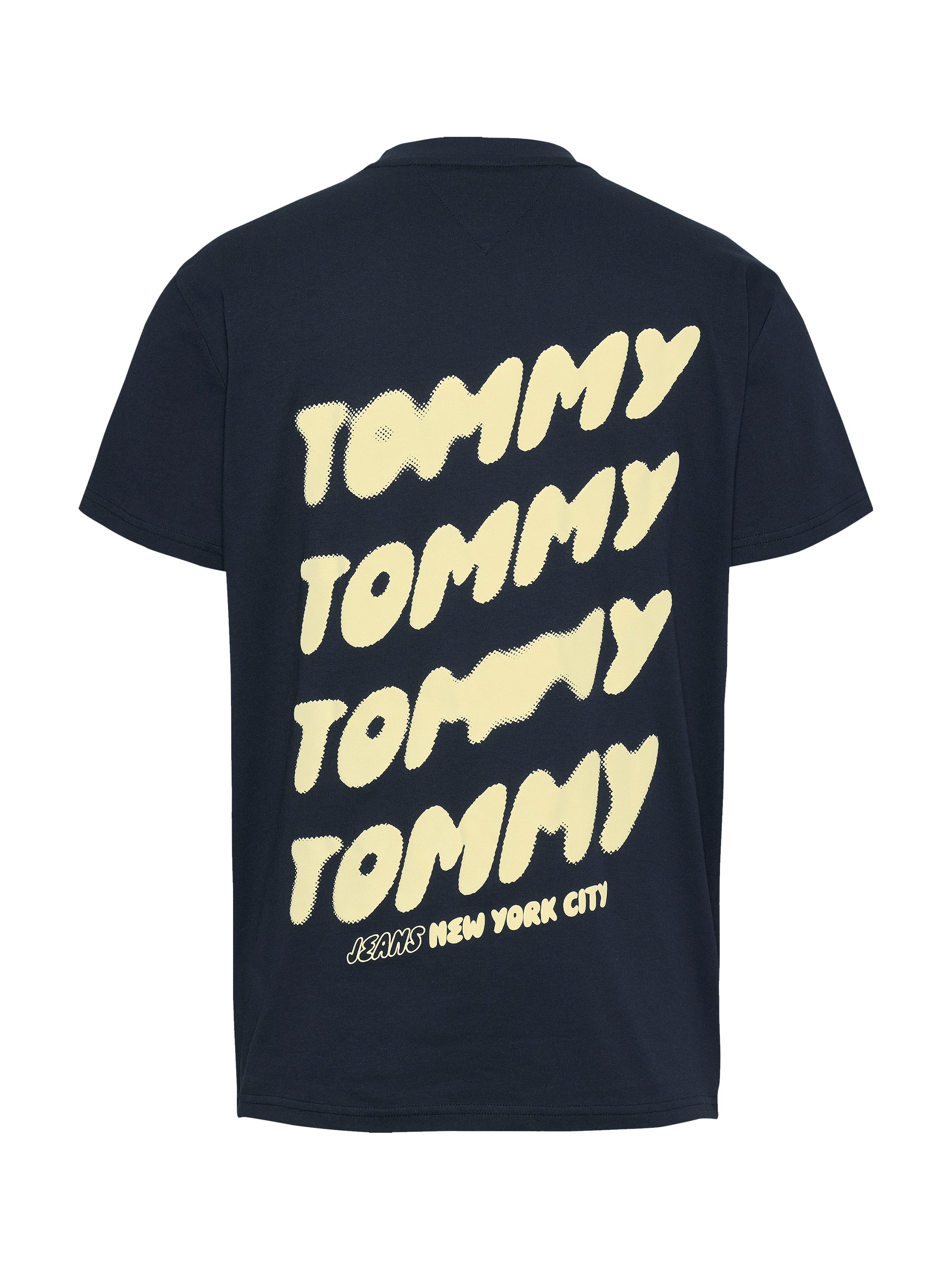 TOMMY JEANS Shirt met korte mouwen TJM REG BUBBLE BACK SS TEE EXT