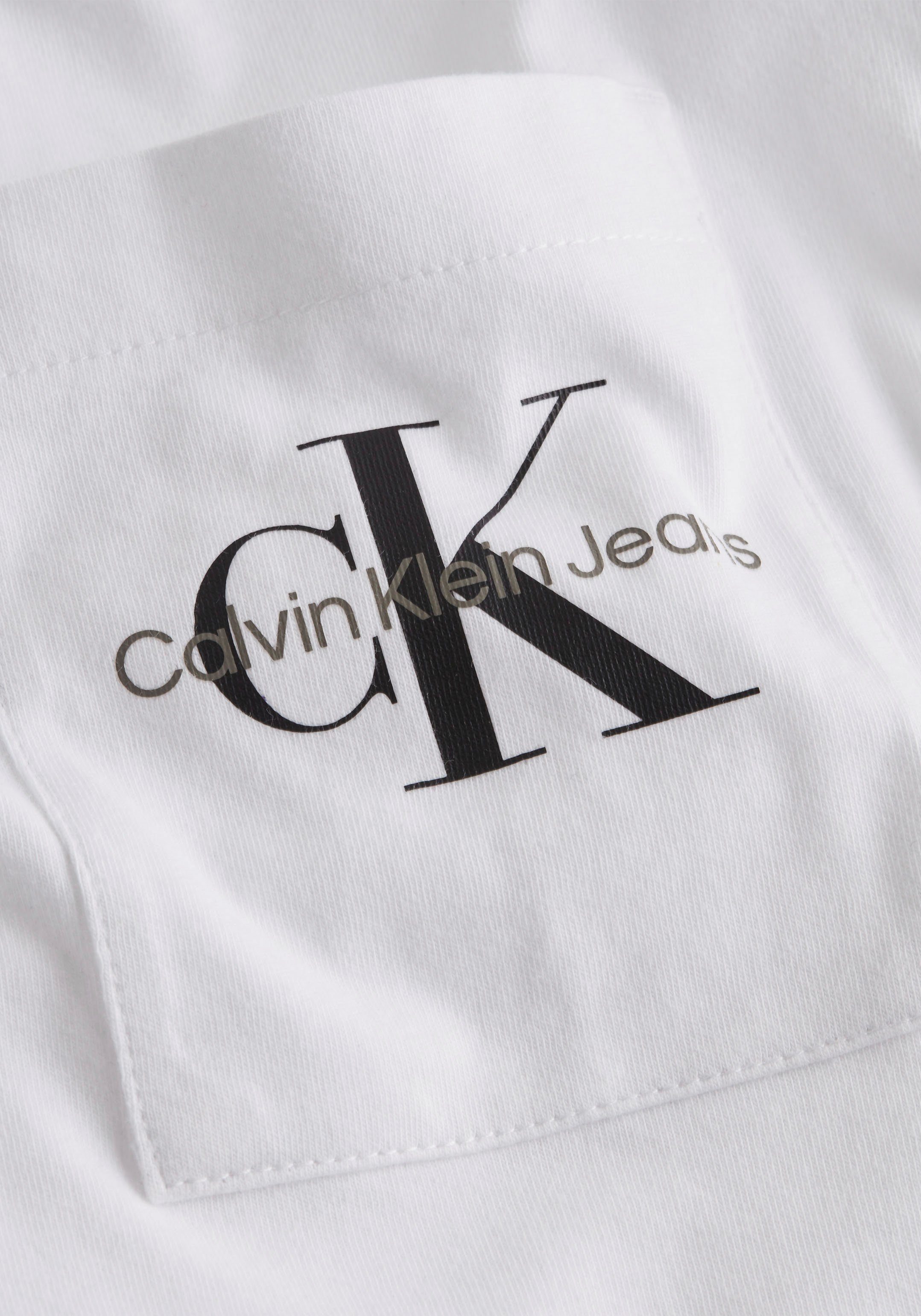 Calvin Klein T-shirt CORE MONOGRAM POCKET SLIM TEE