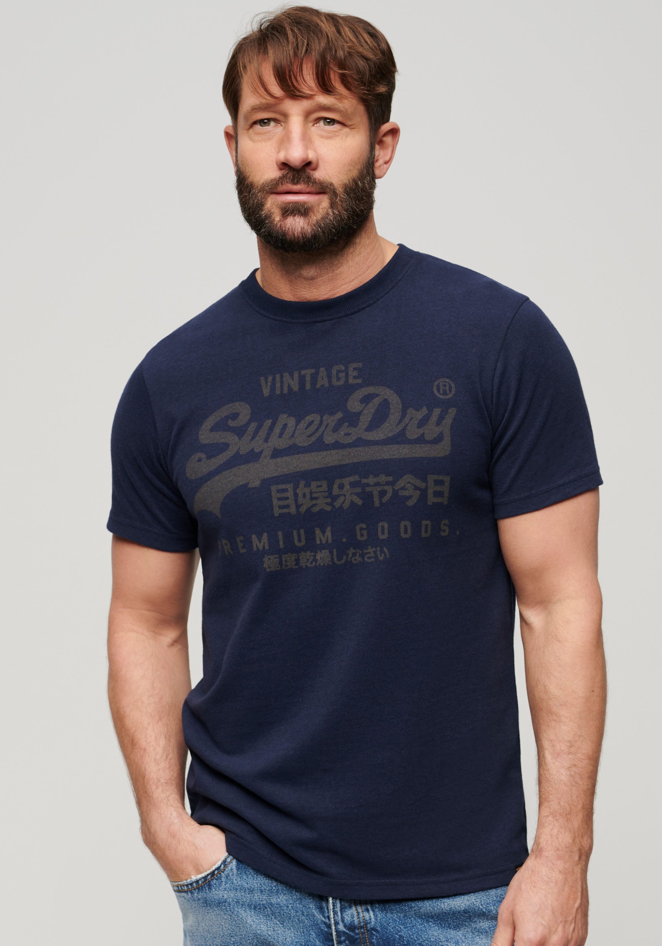 Superdry T-shirt CLASSIC VL HERITAGE T SHIRT