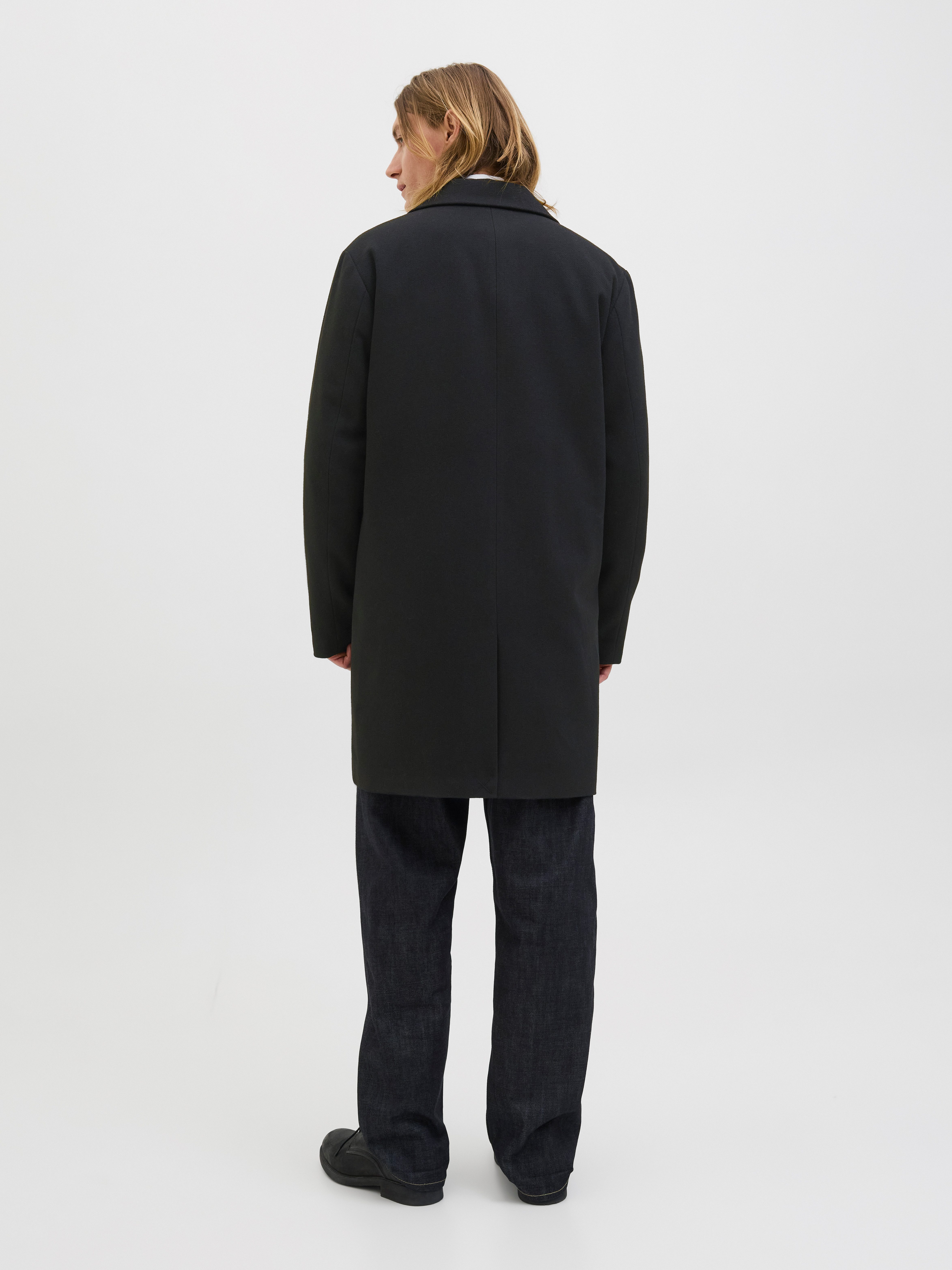 Jack & Jones Lange jas JJEHARRIS COAT SN