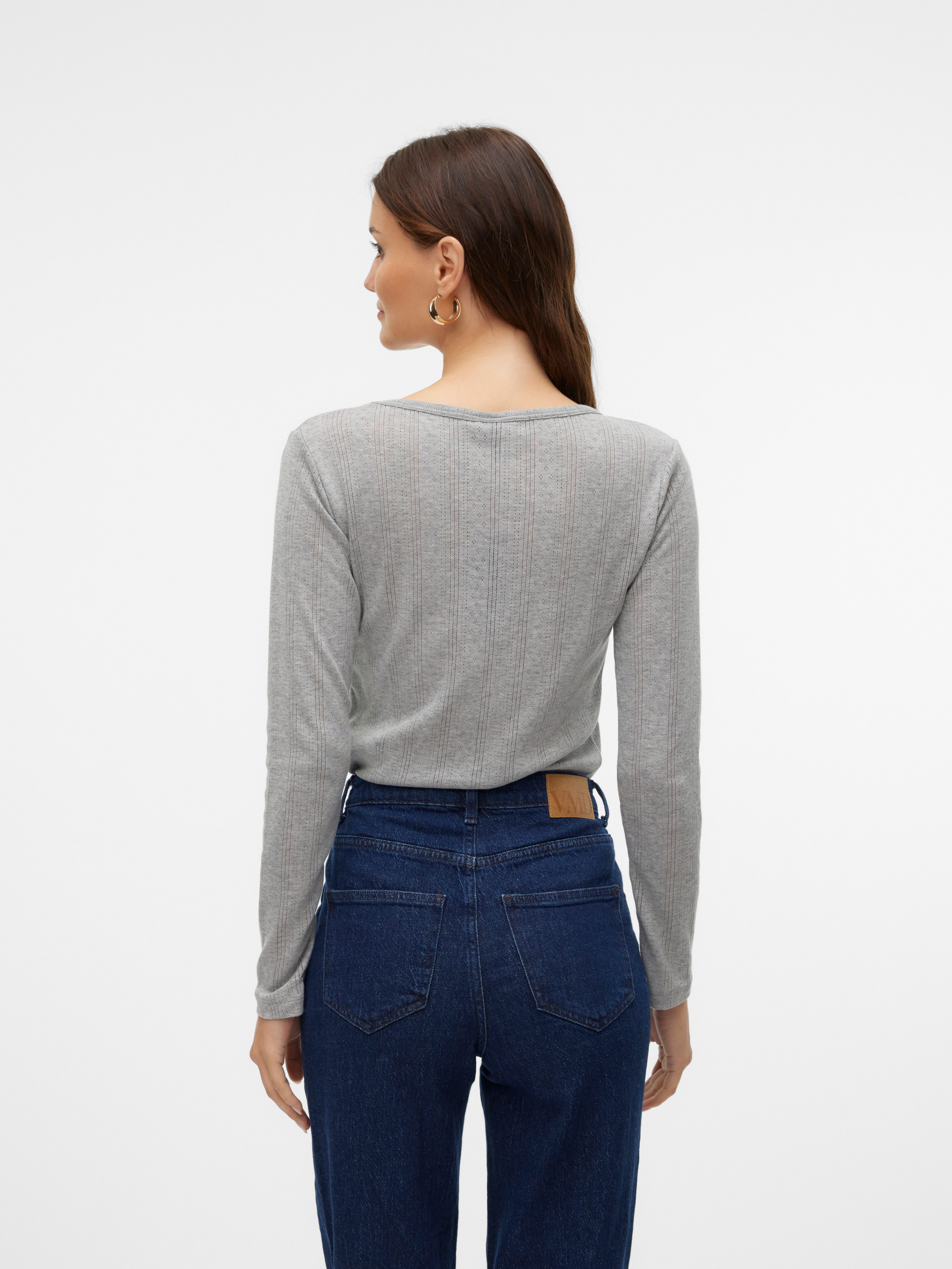 Vero Moda Shirt met lange mouwen VMLISA LS TOP JRS NOOS