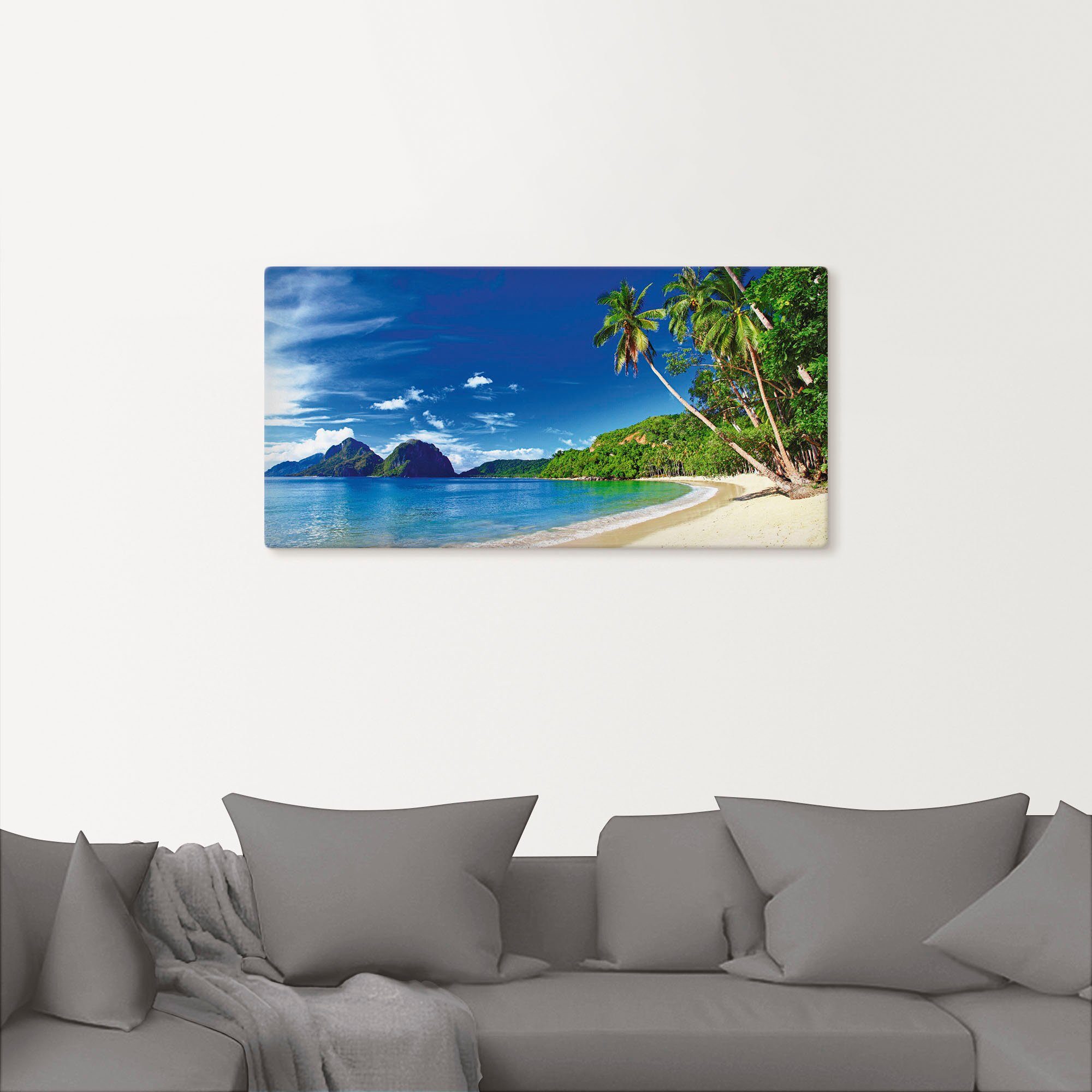 Artland Artprint Paradijs als artprint op linnen, poster, muursticker in verschillende maten
