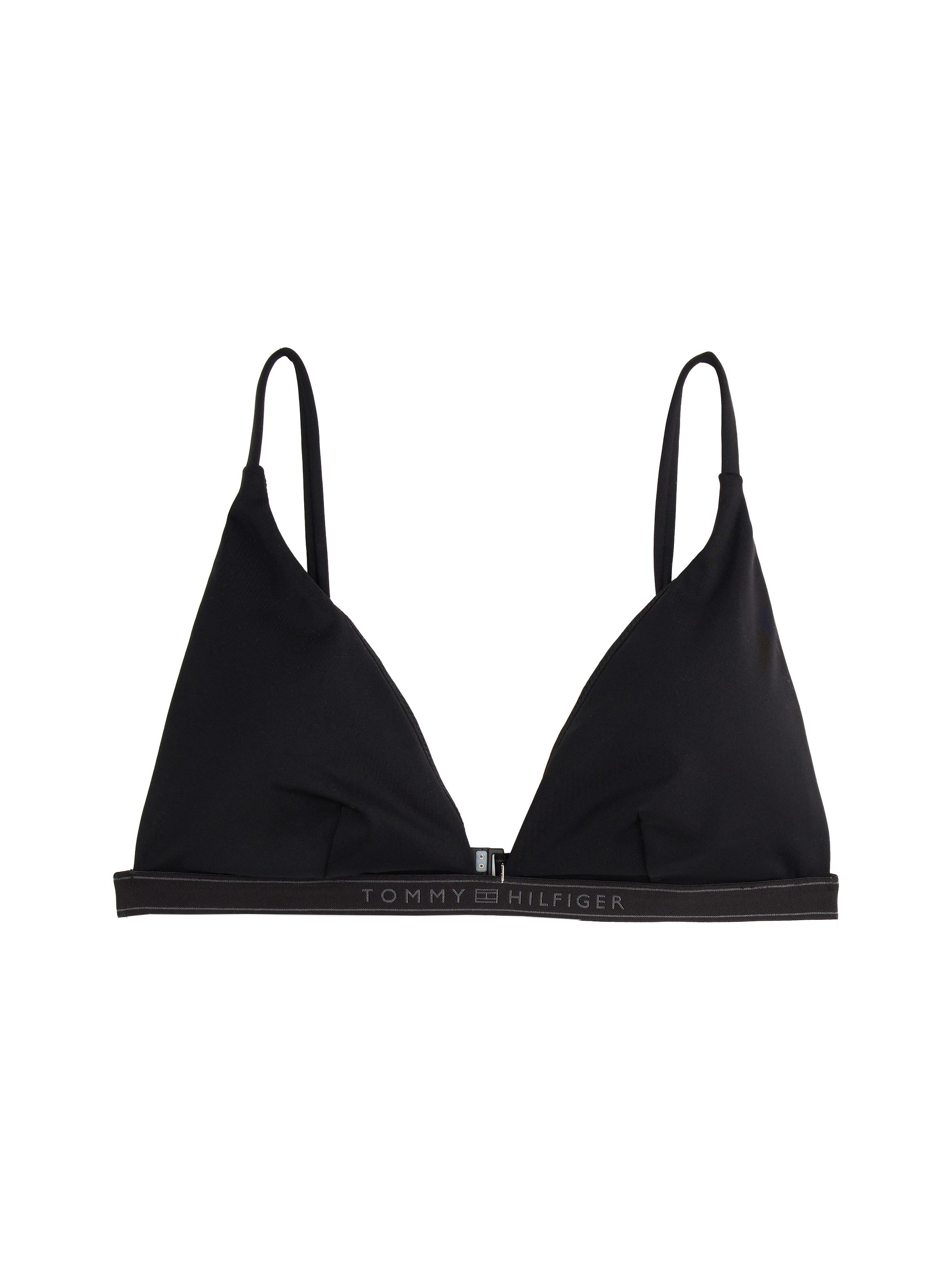 Tommy Hilfiger Swimwear Triangel-bikinitop TRIANGLE FIXED RP met een logo-opschrift