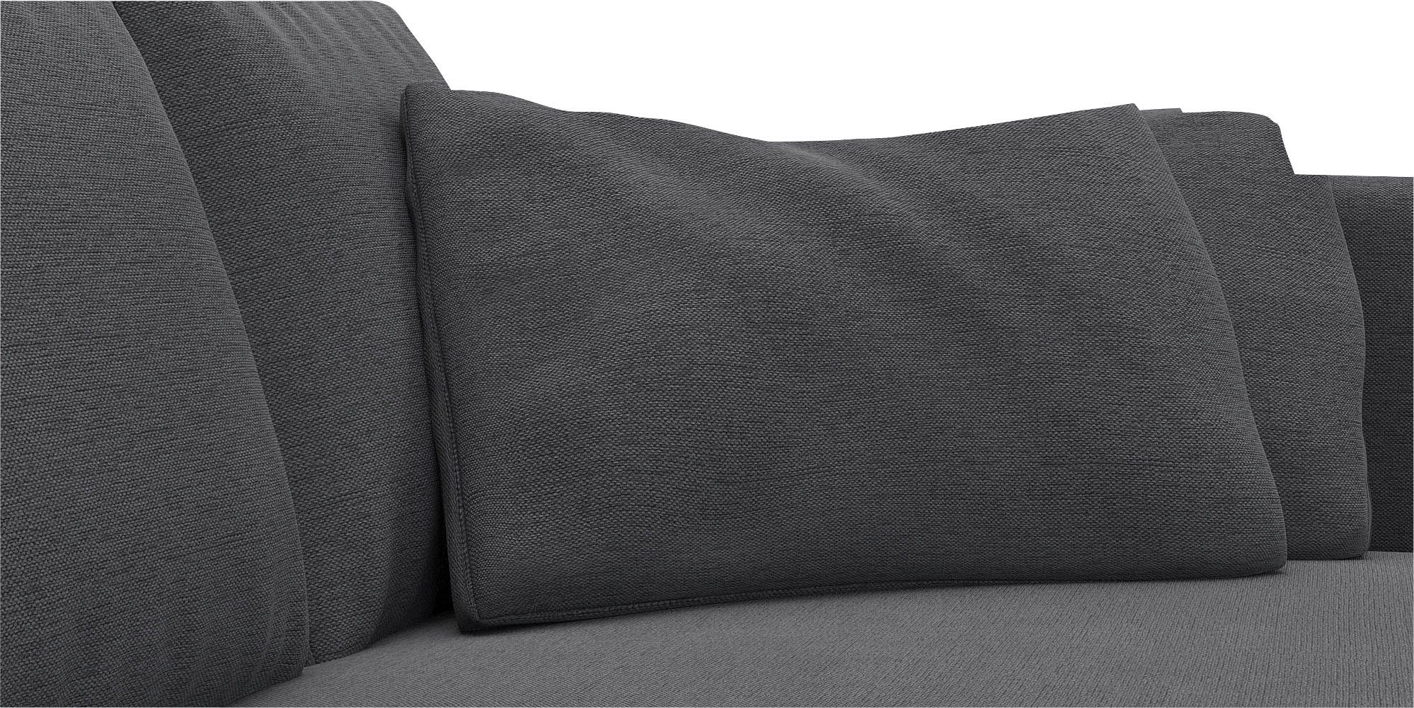 FLEXLUX Hoekbank Lovane Zacht en zeer comfortabel, grote zitdiepte op koudschuim, inclusief sierkussen