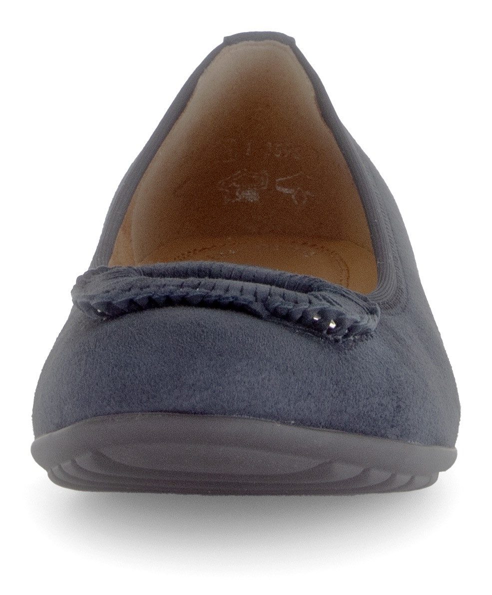Gabor Ballerina's Florence , comfort schoen, zakelijke schoen, elastische afwerking, comfortbreedte g (= breed)