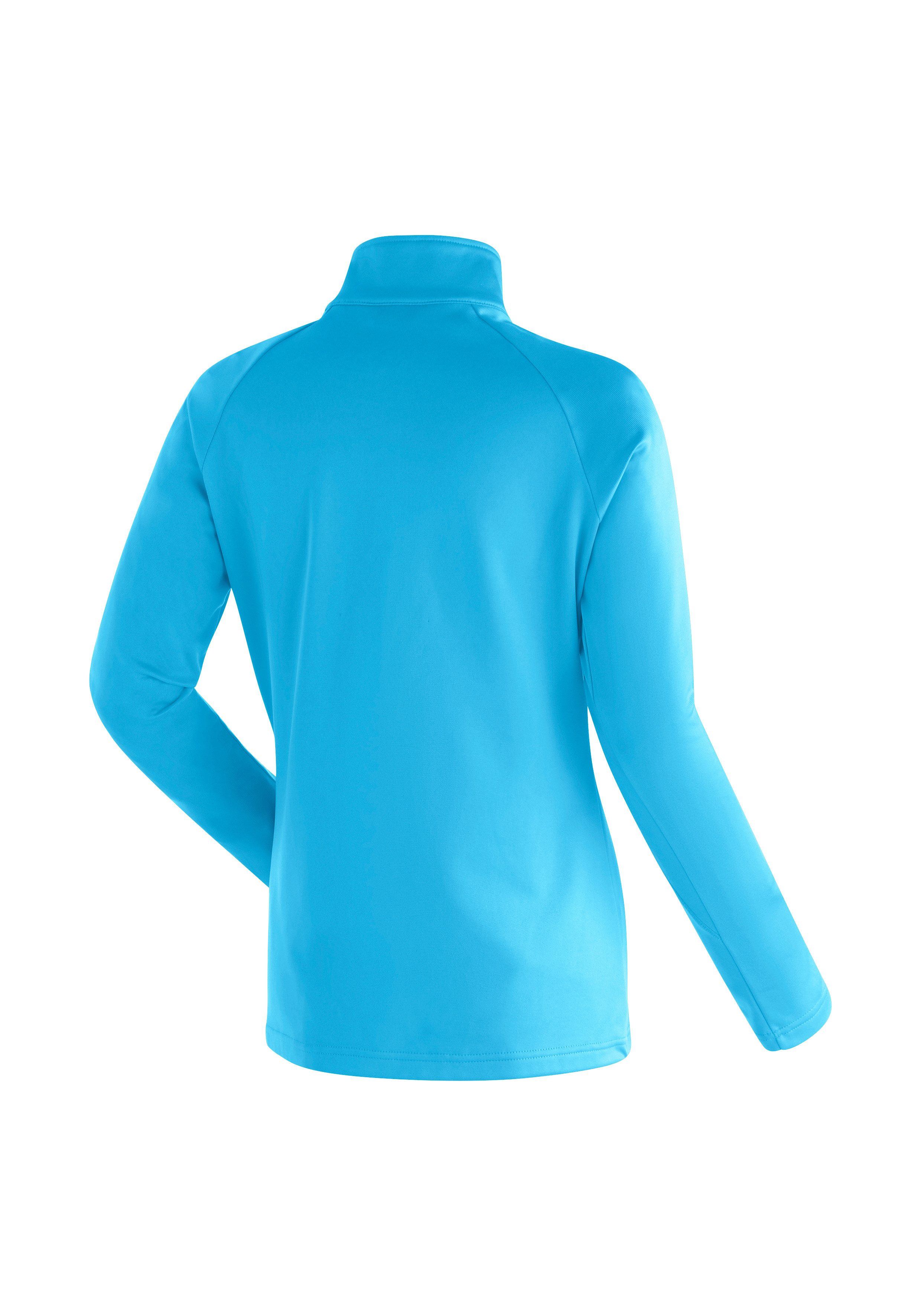 Maier Sports Fleecetrui EVA Dames fleece functionele midlayer half-zip regular fit