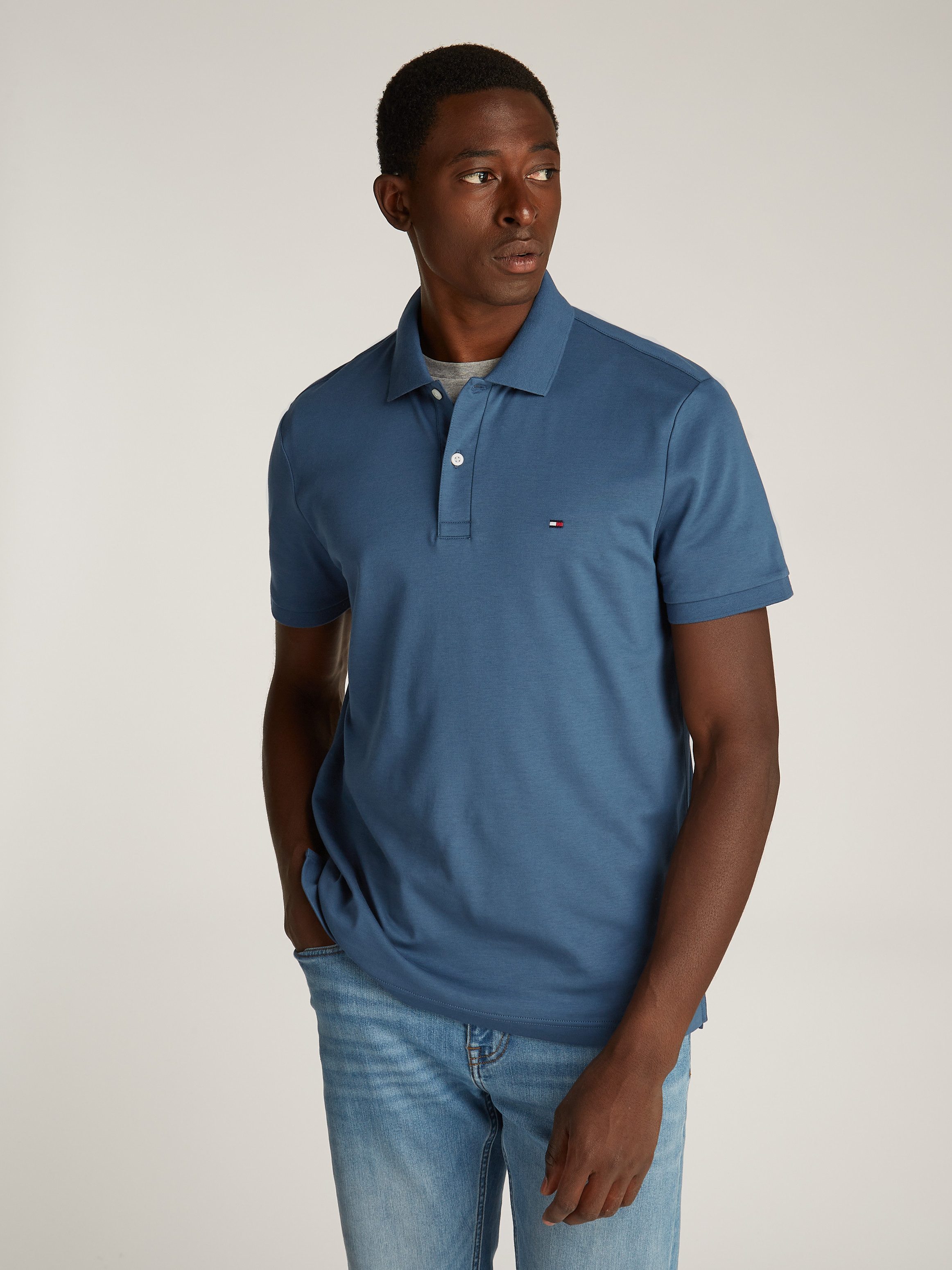 Tommy Hilfiger Poloshirt LIQUID COTTON REG SEASONAL POLO