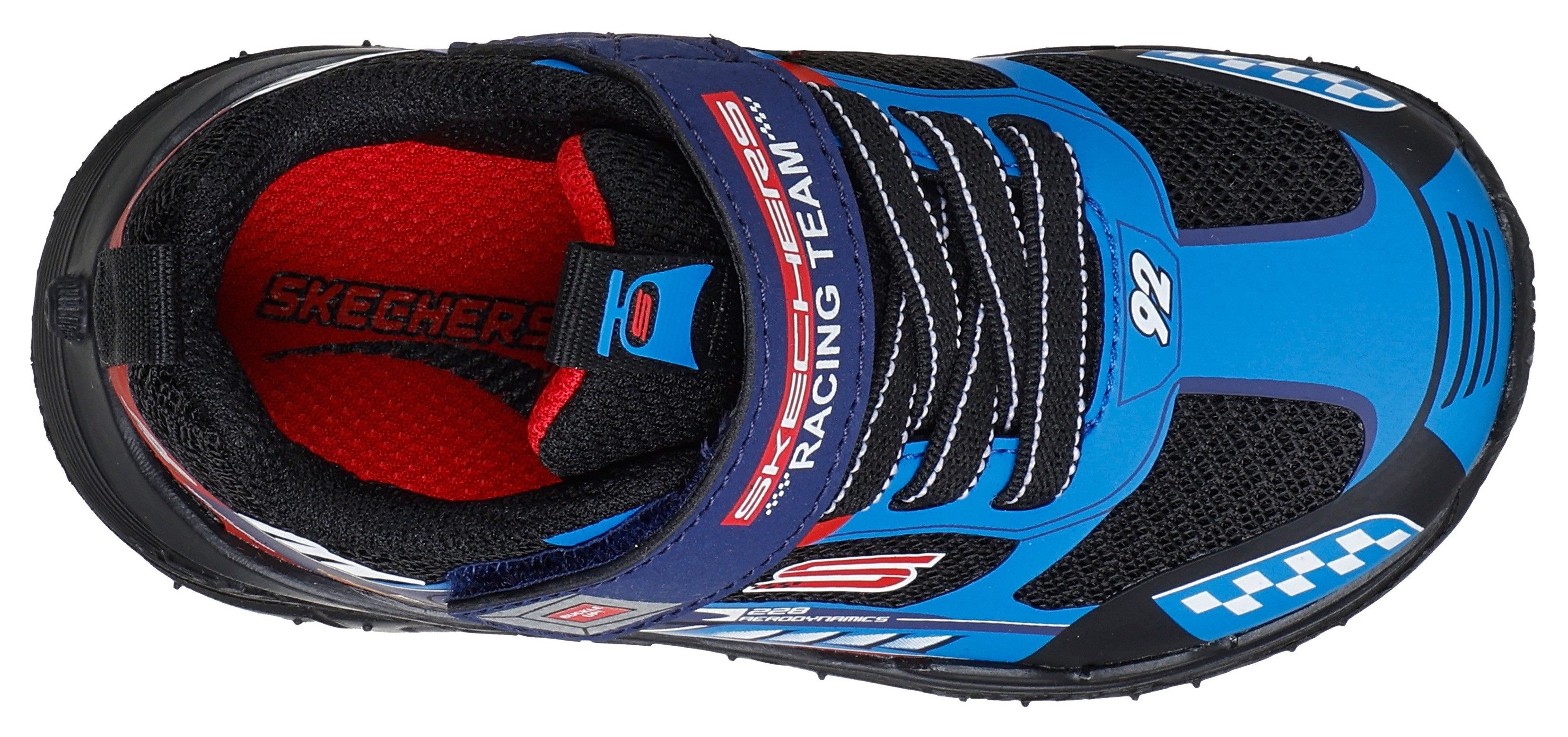 Skechers Babyschoentjes SKECH TRACKS Sneakers met veel coole prints, maatsjabloon om te downloaden
