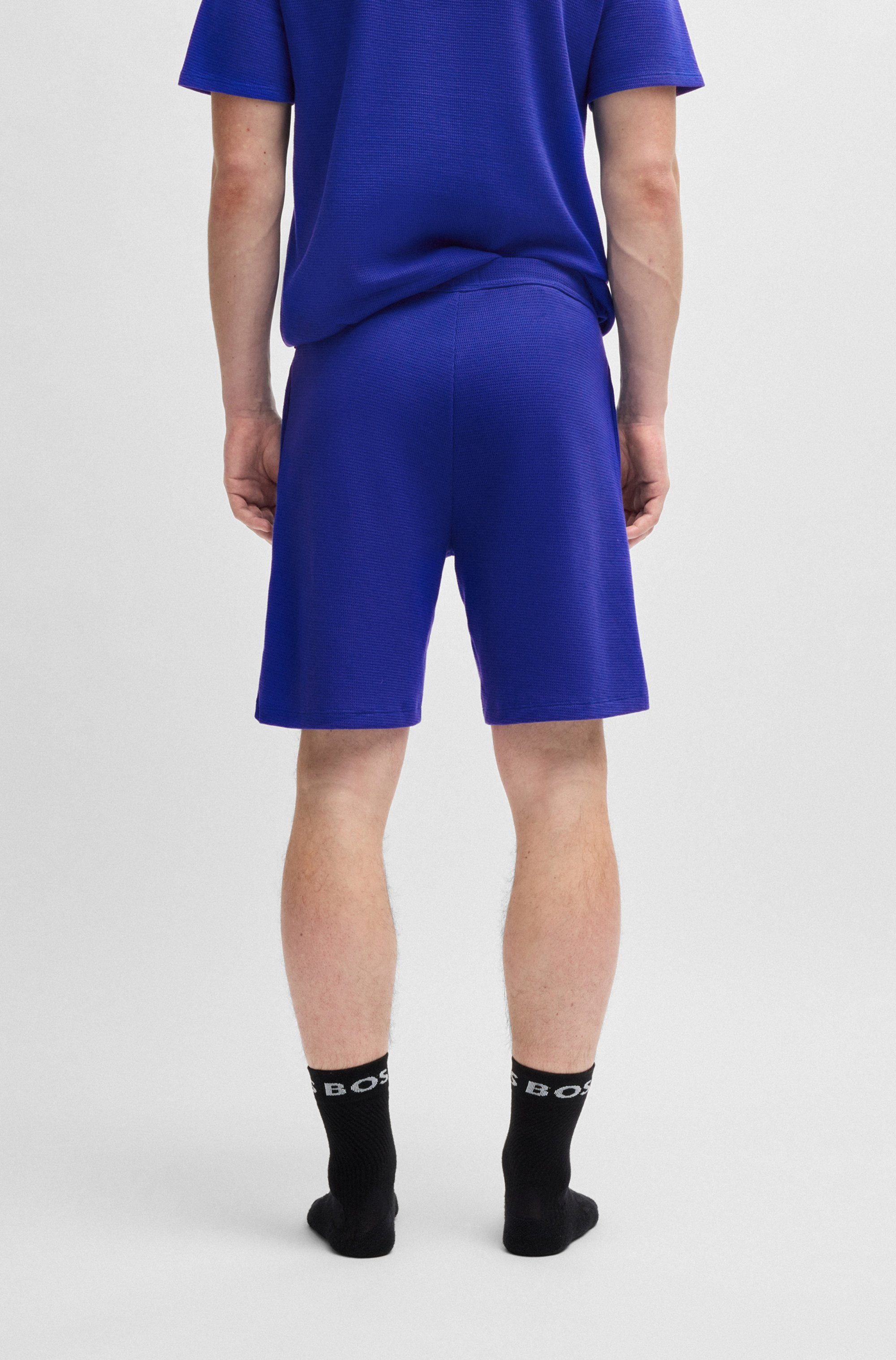 BOSS Pyjamashort Waffle Shorts