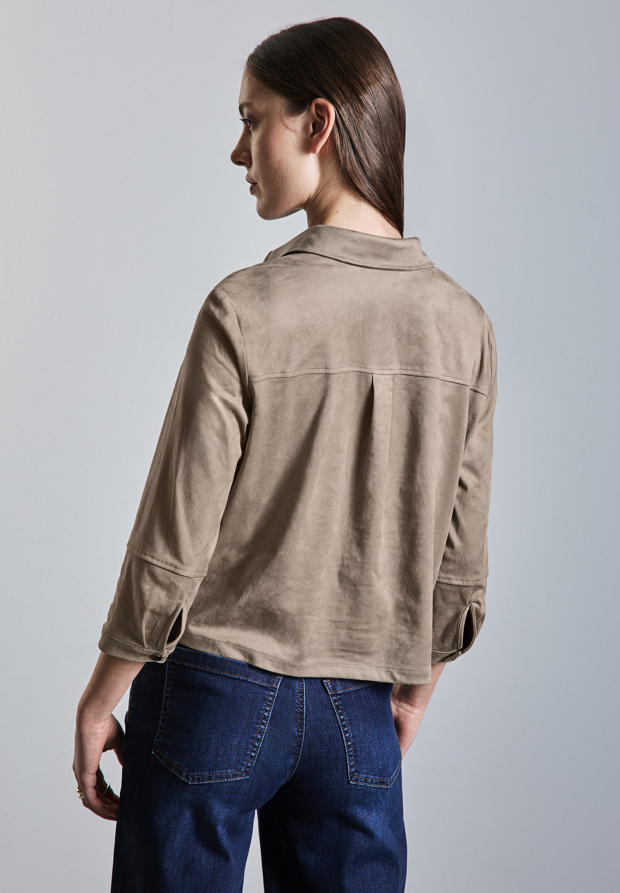 STREET ONE Blouse met lange mouwen