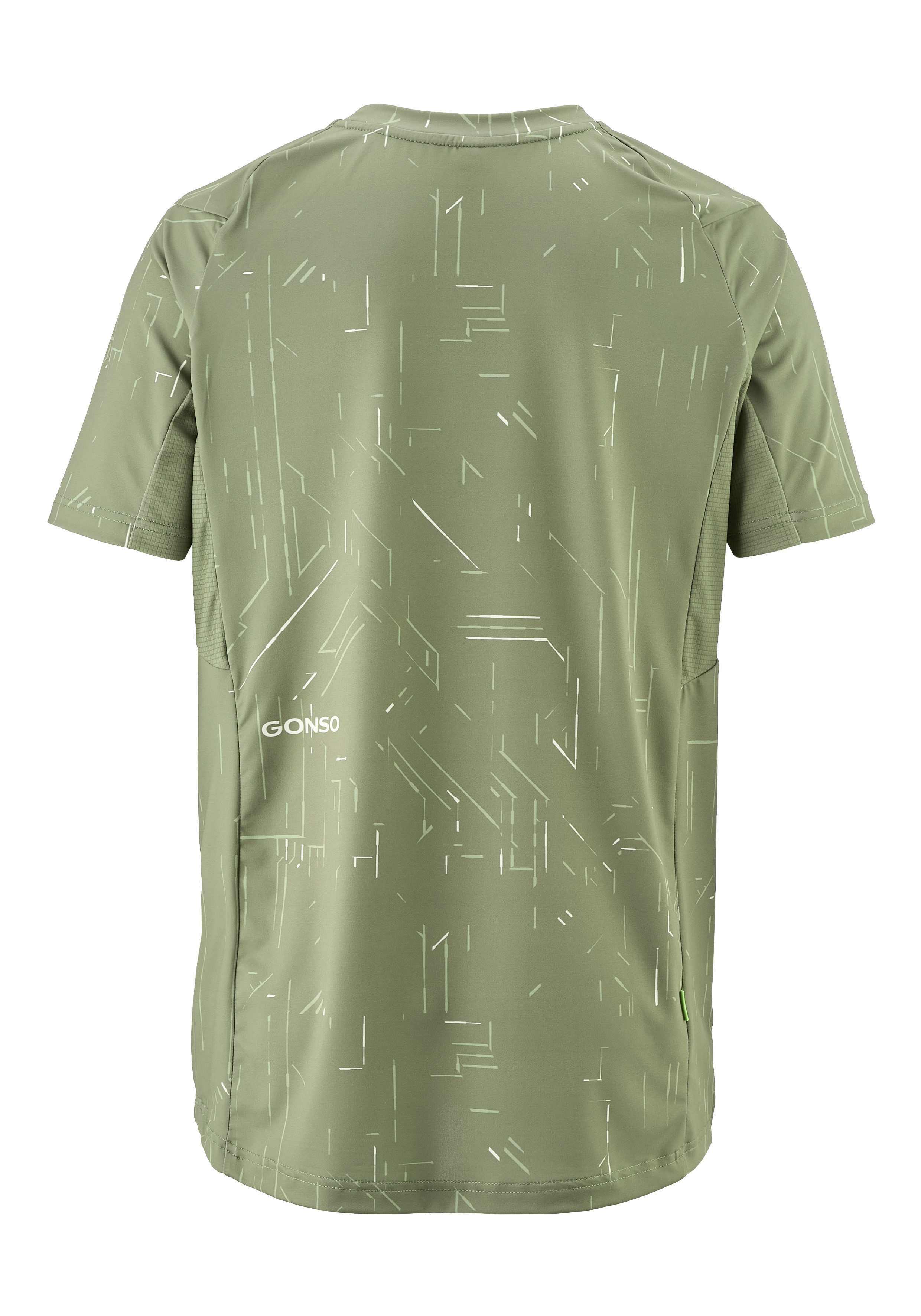 Gonso Fietsshirt Trail Jersey W Dames fiets trui korte mouwen, casual MTB-shirt, quick-dry, slim fit