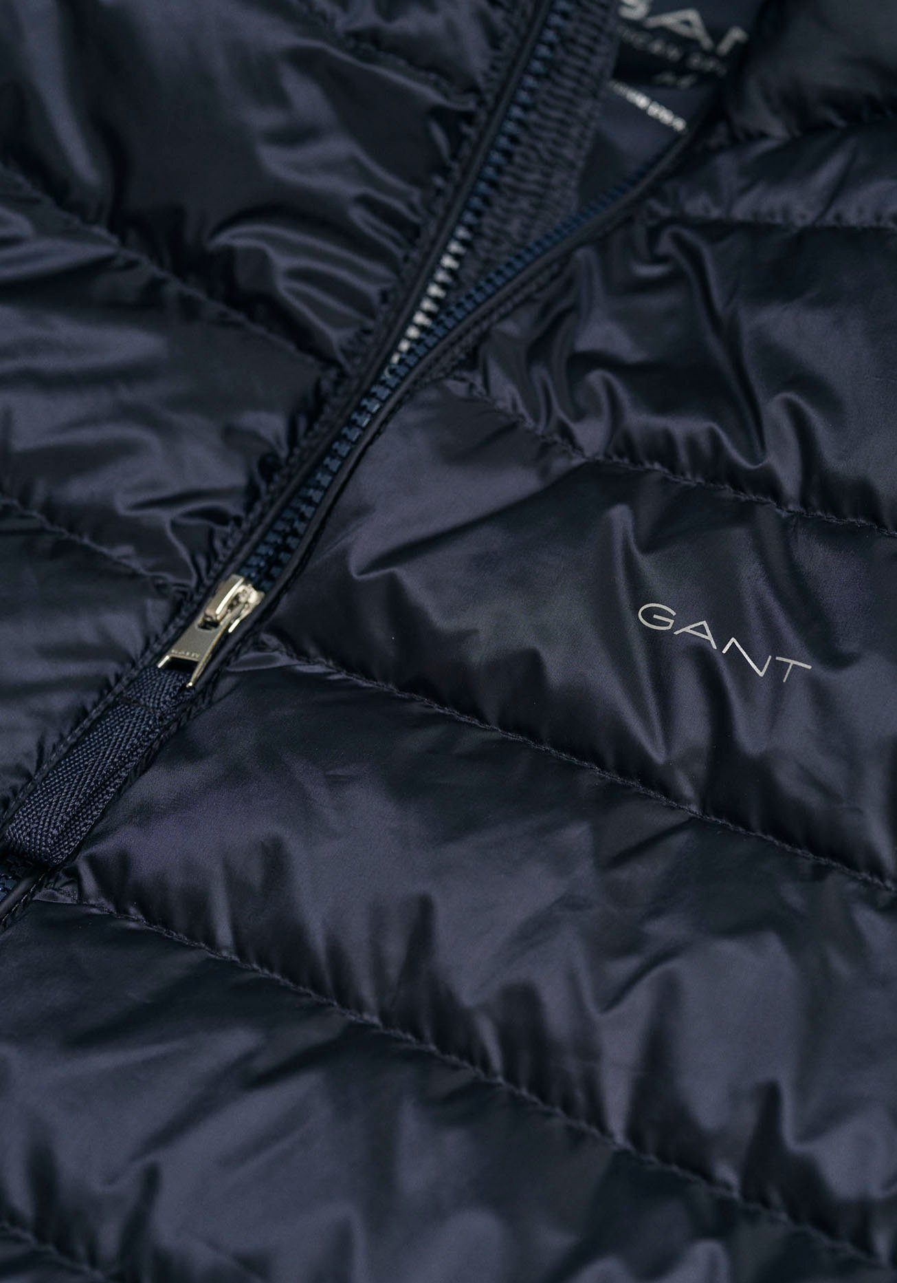 Gant Donsjack Light Down donsjack easy care zeer lichte donzen gewatteerde jas, premium kwaliteit, klassiek ontwerp