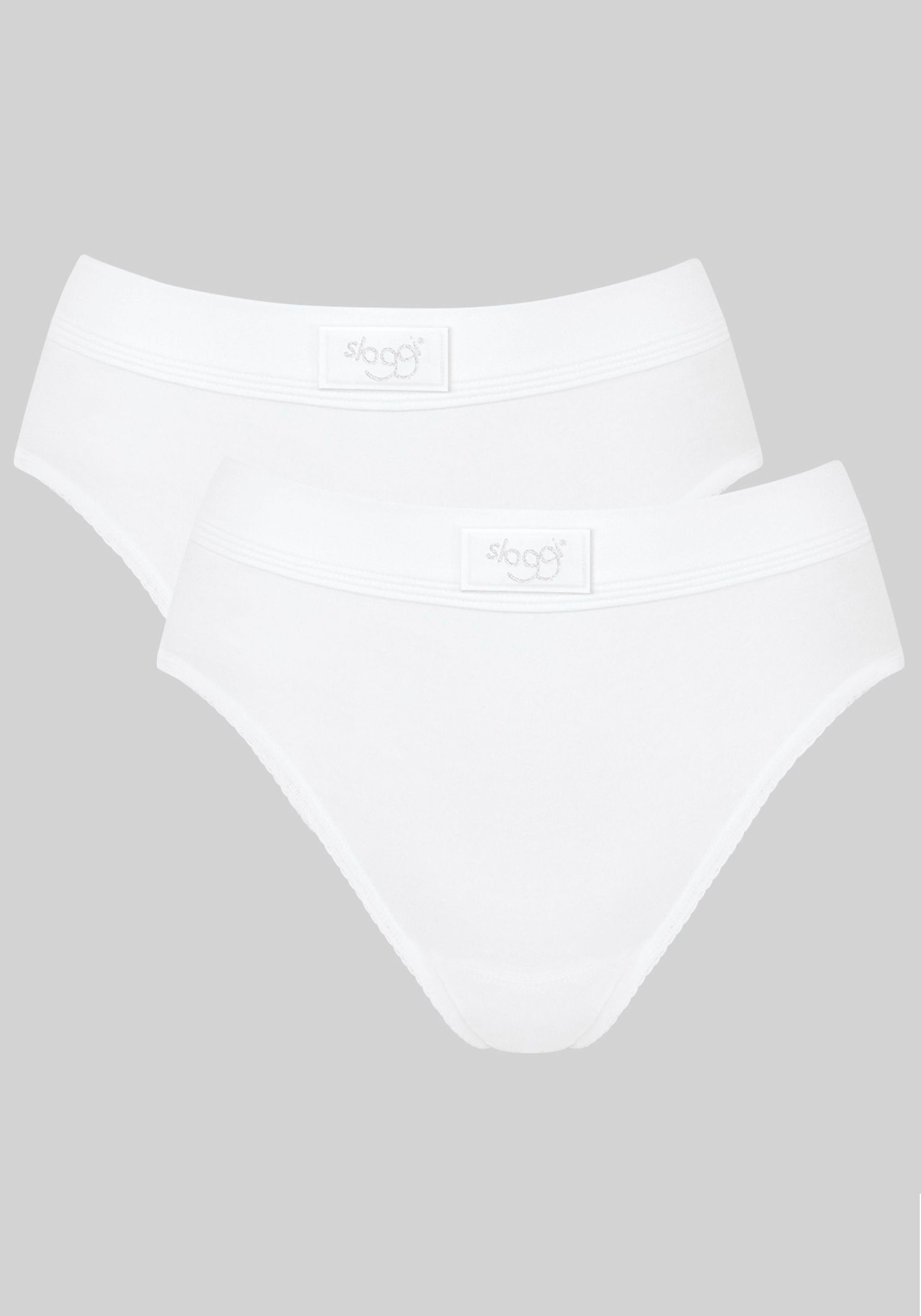 Sloggi Slip Double Comfort Tai 2P dubbelzijdige tailleband (Set van 2)