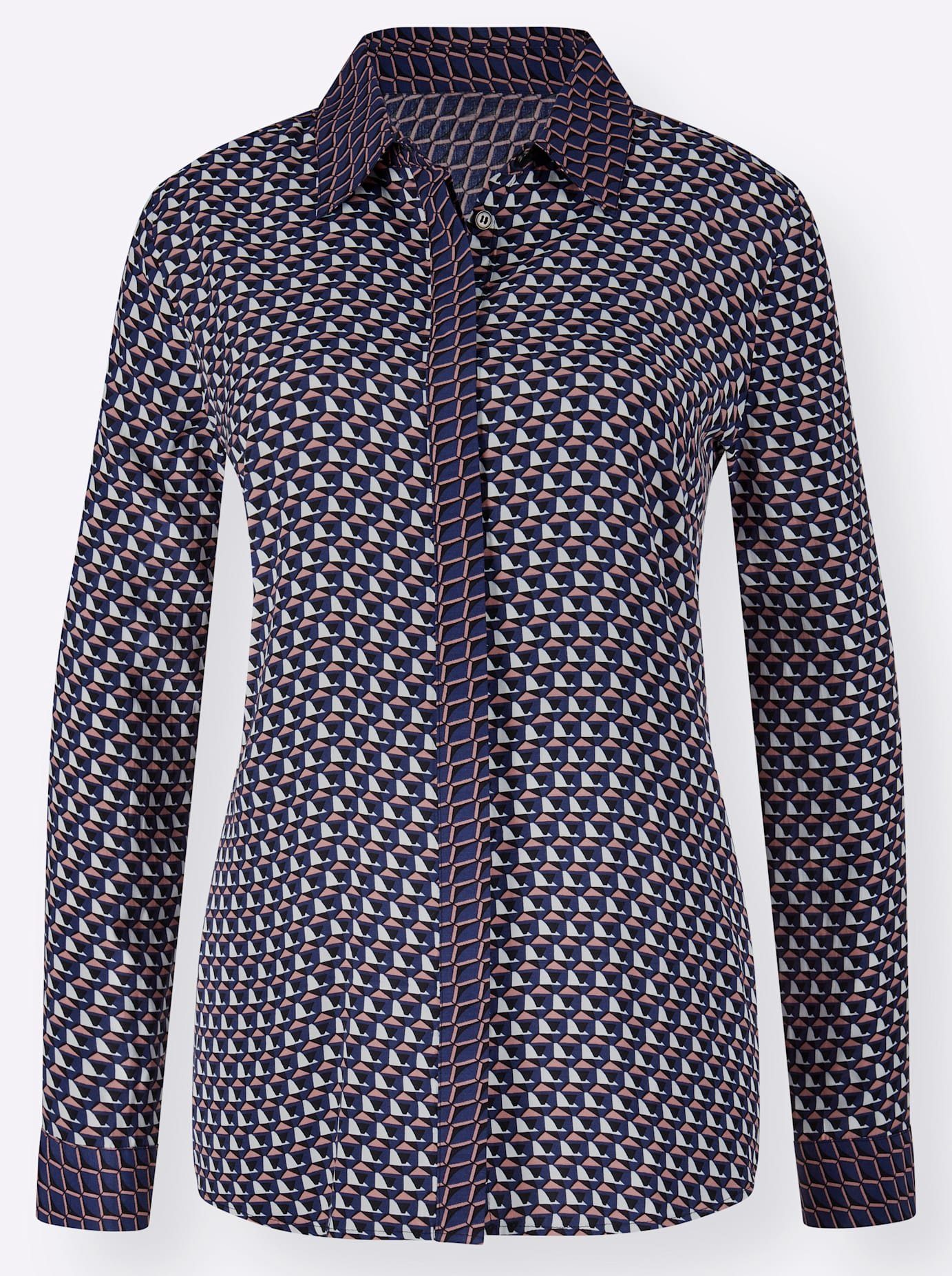 Creation L Gedessineerde blouse