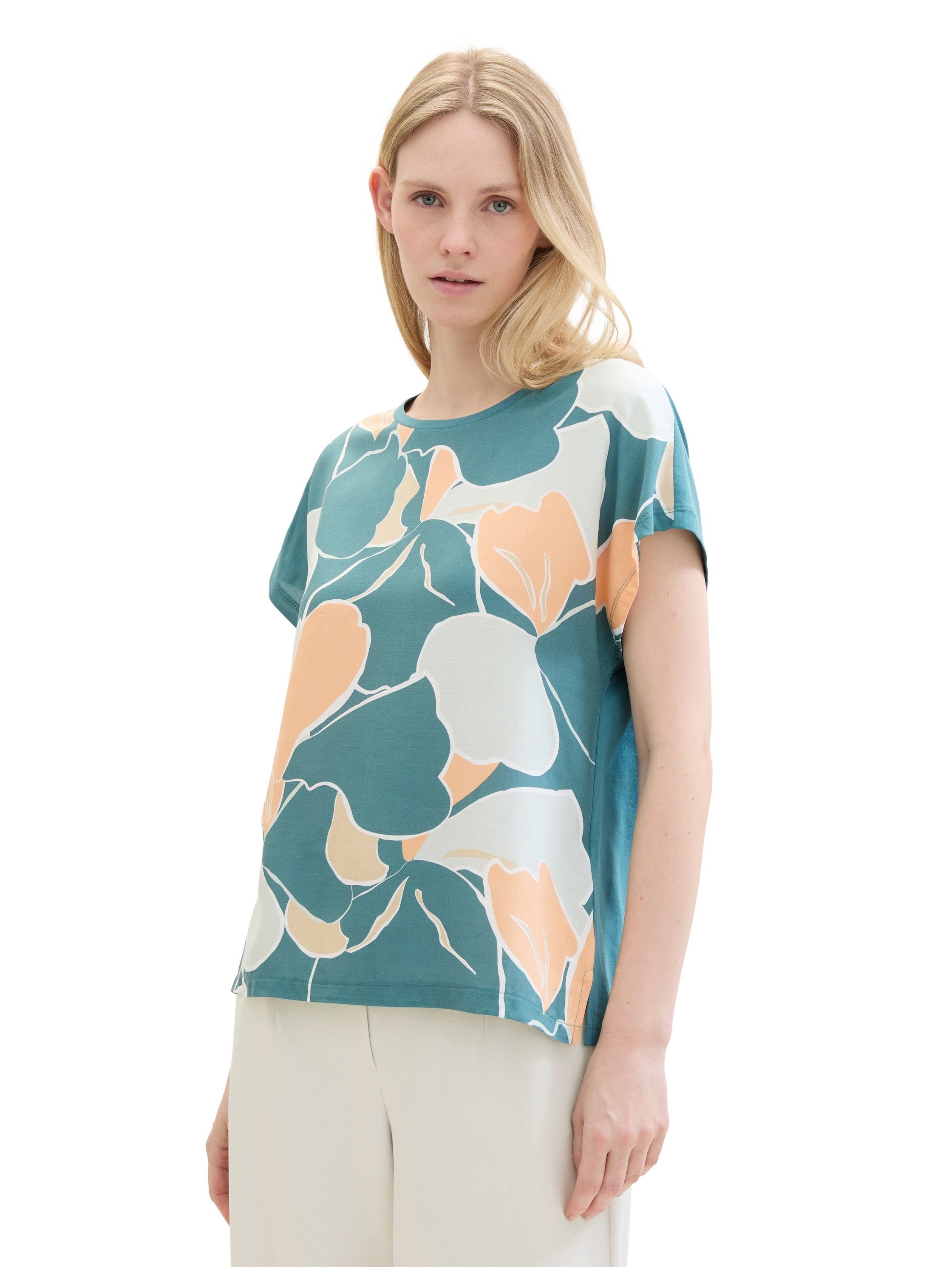 Tom Tailor T-shirt met all-over print