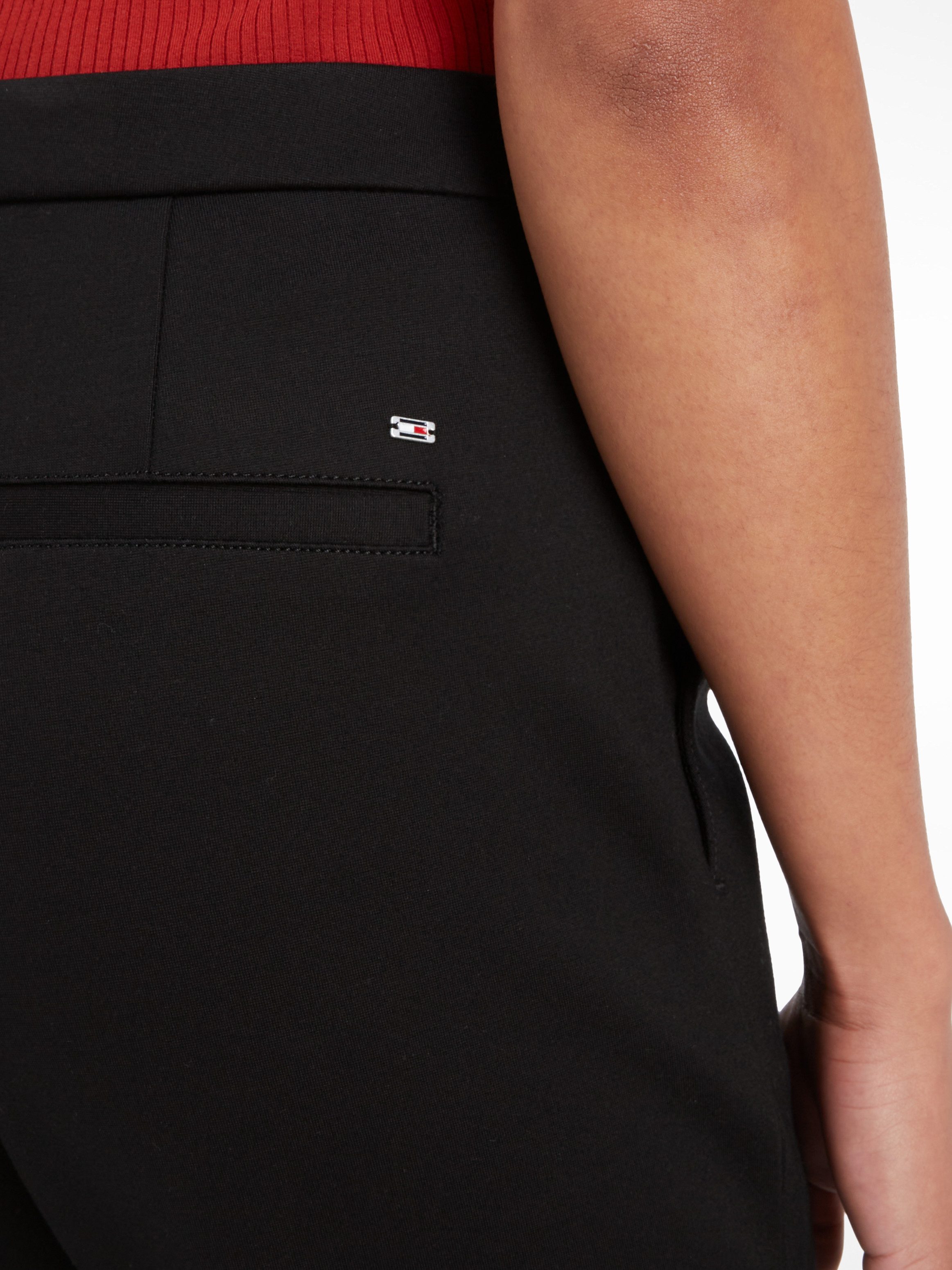 Tommy Hilfiger Geweven broek ELEVATED SLIM STRAIGHT KNIT PANT