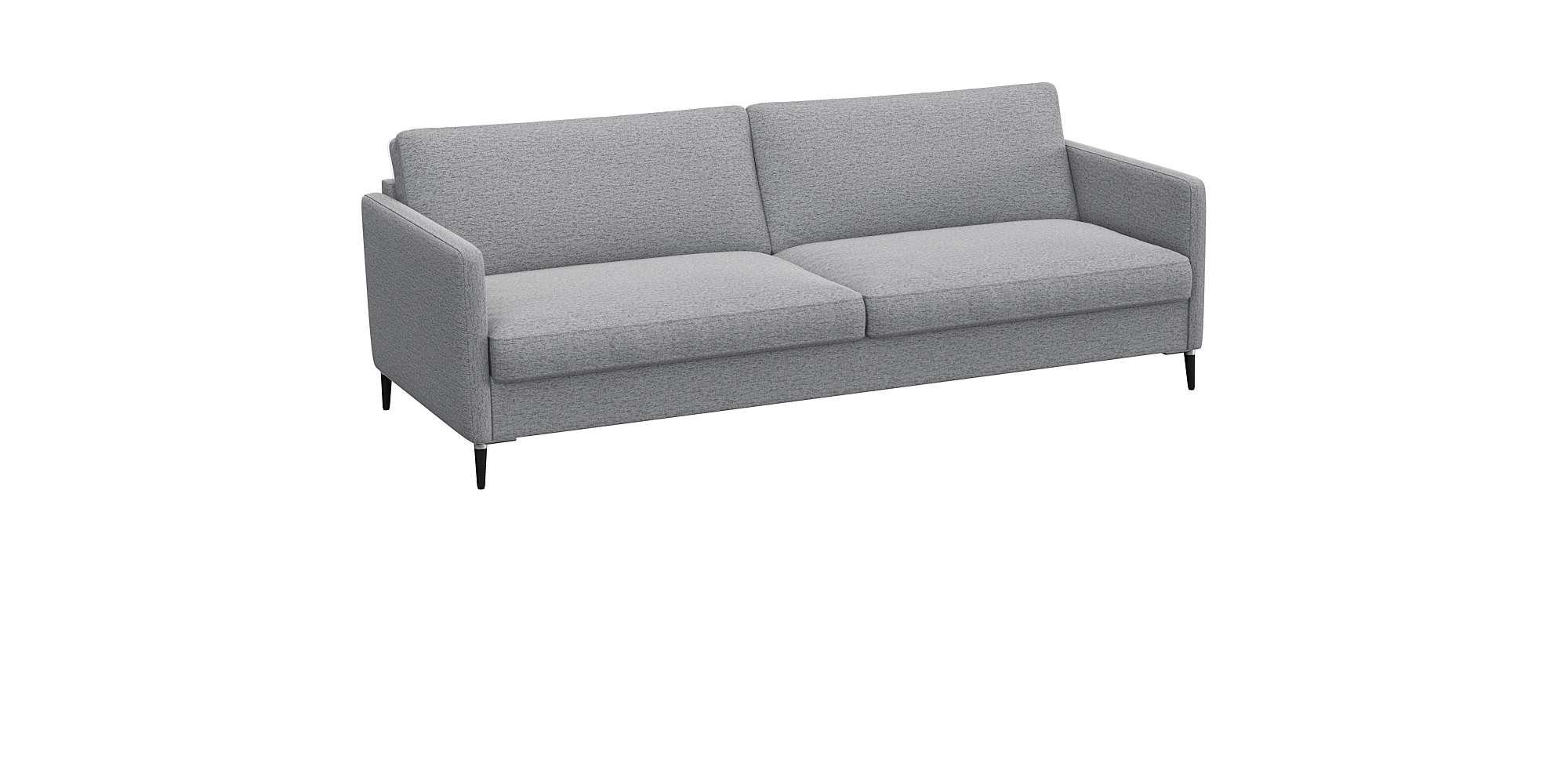 FLEXLUX 3-zitsbank Fiore, super zitcomfort door koudschuim in de zitting