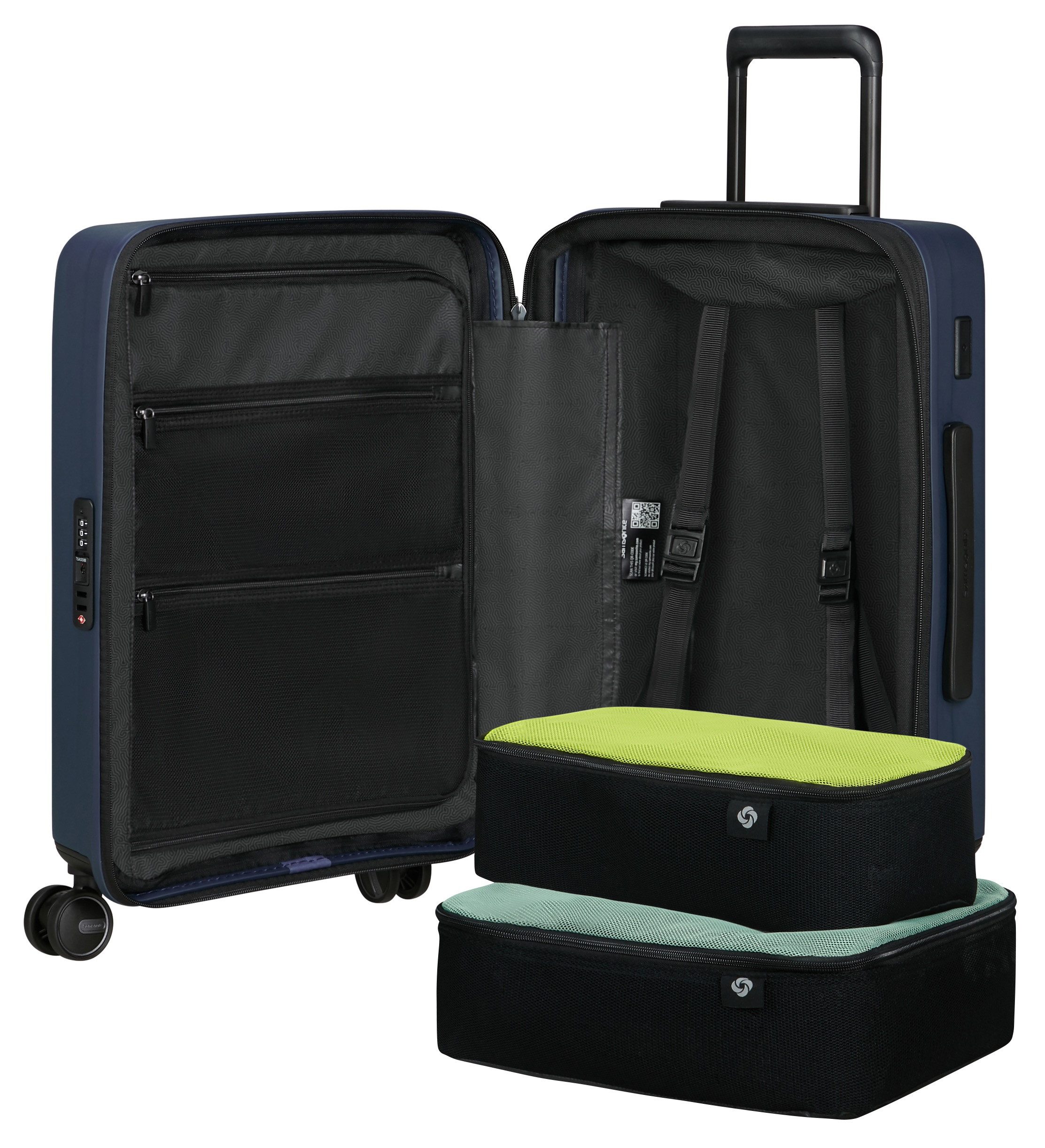 Samsonite Hardshell-trolley RESTACKD, verschillende maten en kleuren (Met opbergtas)