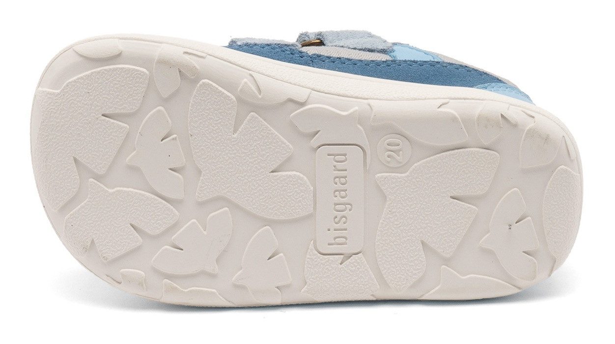 Bisgaard Barefootschoenen Barefoot elroy Breedte: normaal , sneaker, babyschoen met klittenbandsluiting, maat sjabloon te downloaden