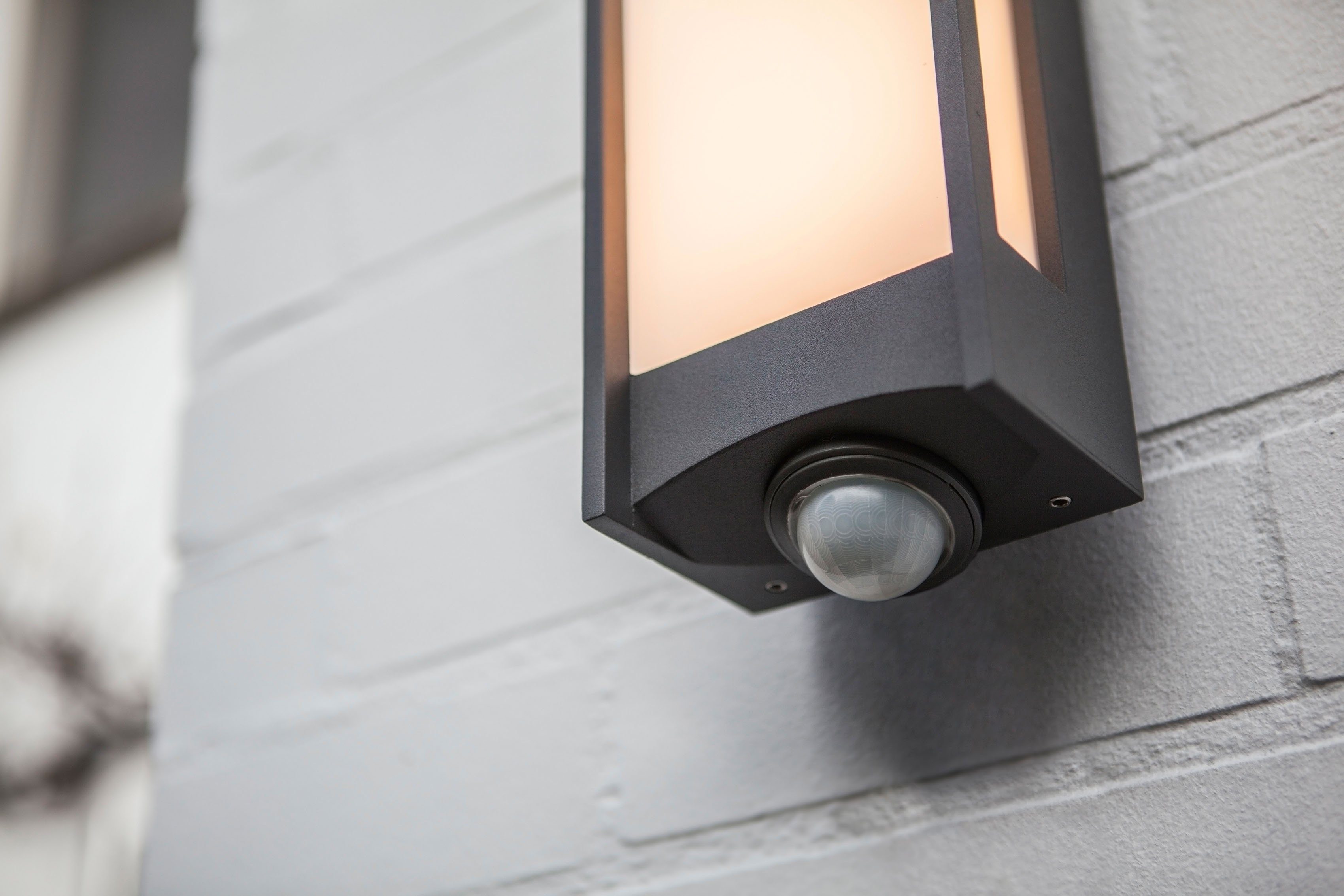 LUTEC Ledwandlamp voor buiten Qubo (1 stuk)