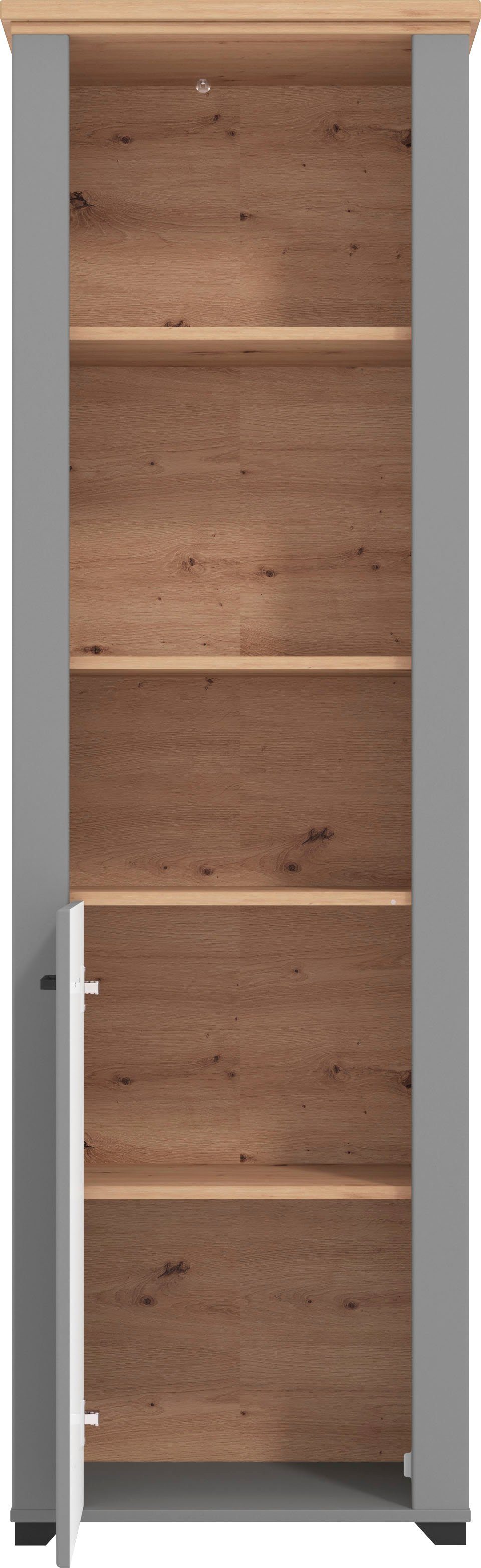 Home affaire Vitrinekast Valencia Breedte 60,5 cm, met 3 open vakken