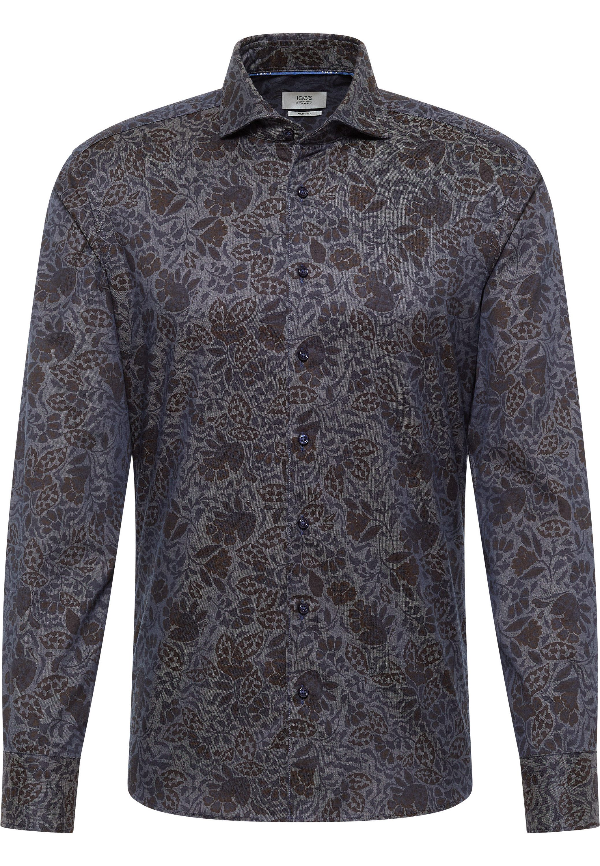 Eterna Overhemd met lange mouwen Slim fit