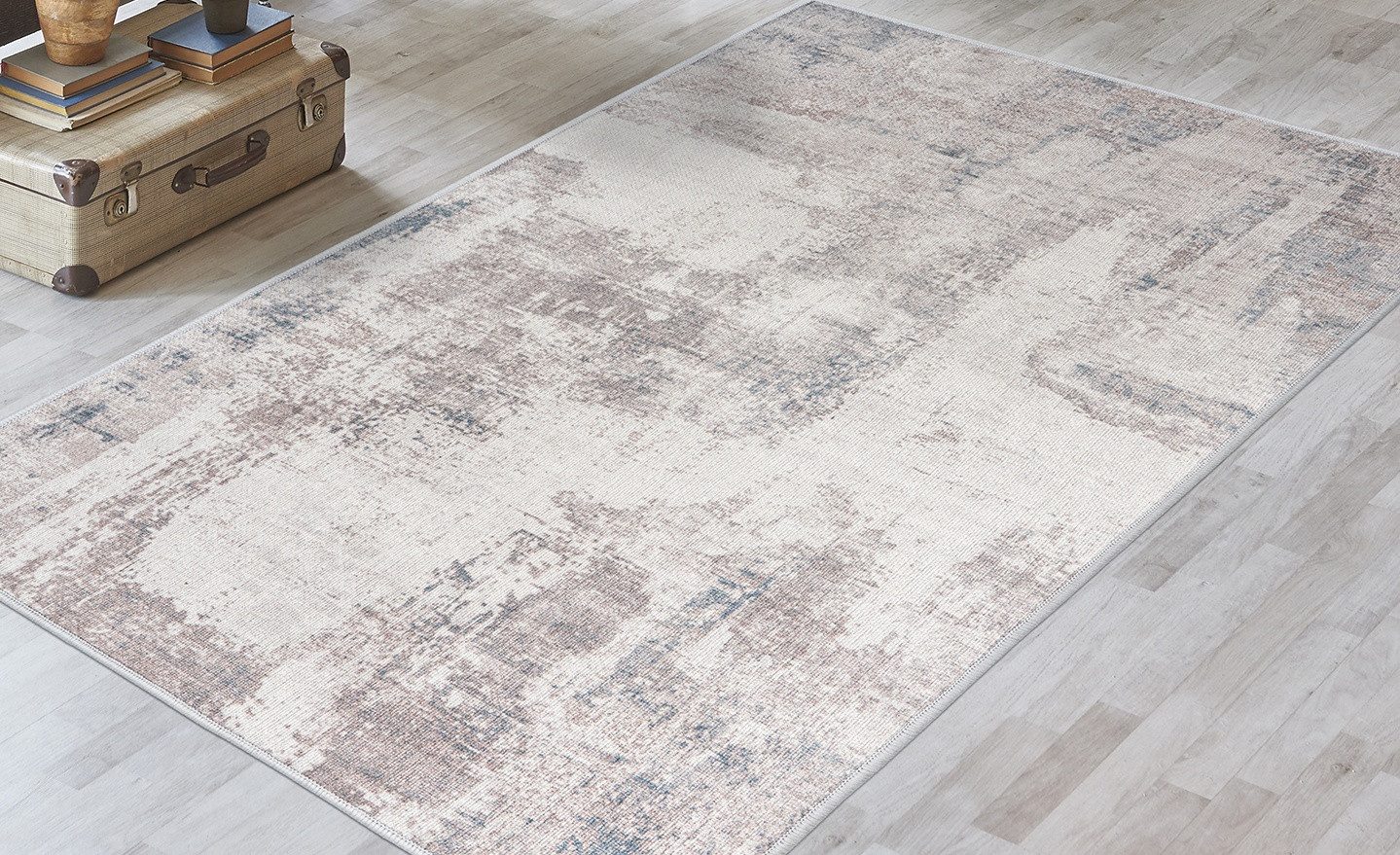 Kayoom Vloerkleed Magia 525 Bedrukt tapijt, aangename grip, slijtvast moderne vloerkleden maat 120 cm x 170 cm x 5 mm beige