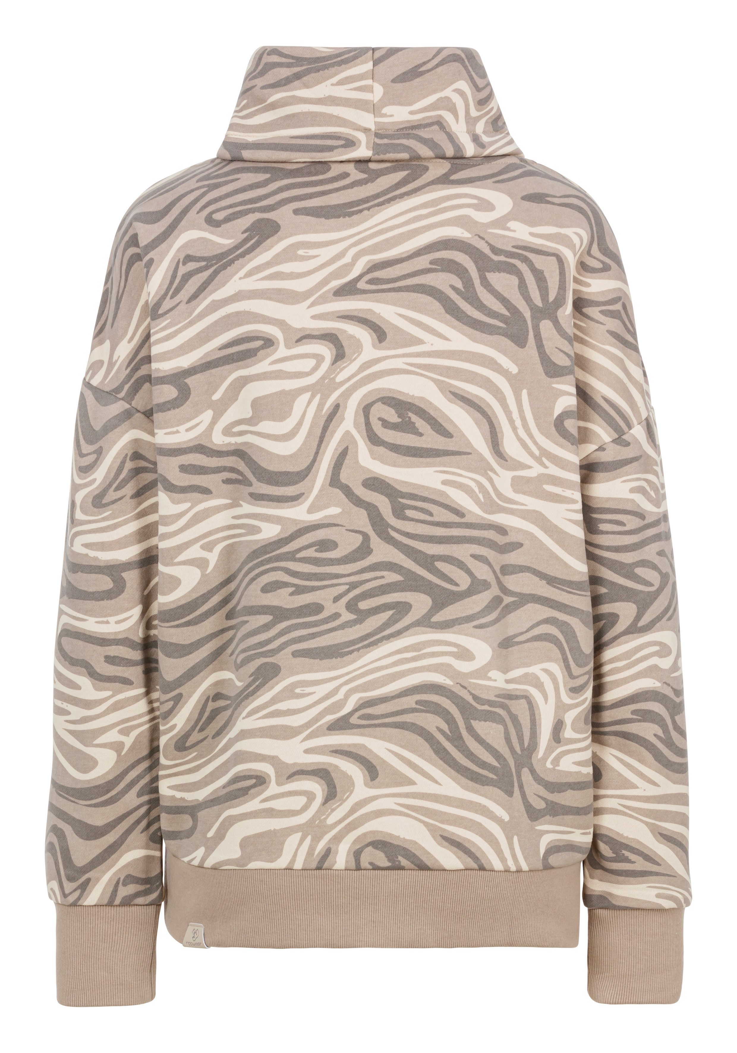 Ragwear Sweatshirt JULISSA PRINT met all-over motief