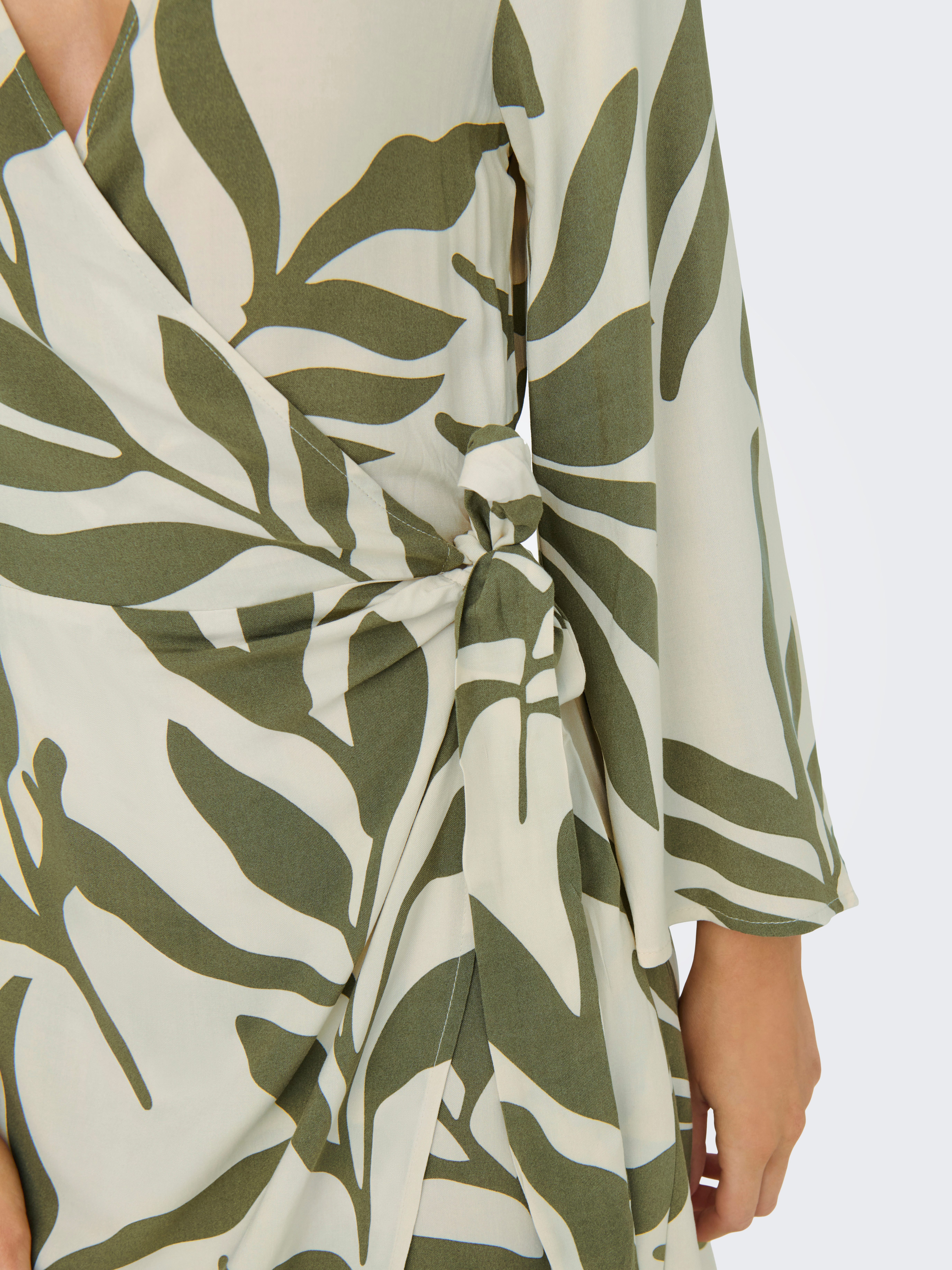 JDY Wikkeljurk JDYSEZEN LIFE 7/8 SHORT DRESS WVN DIA