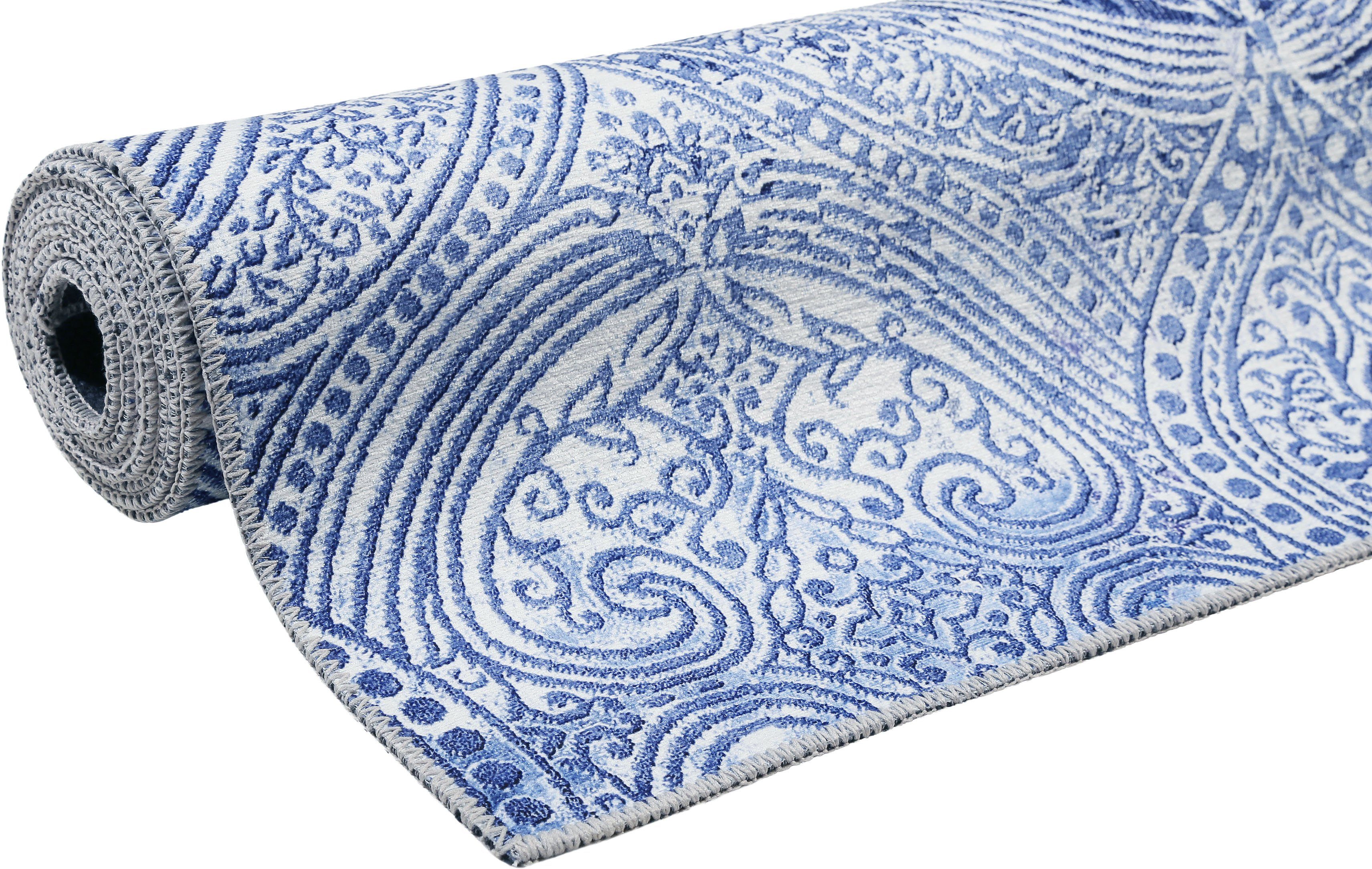 Wecon Home Vloerkleed Grace Vintage look, used look, modern kortpolig, woonkamer