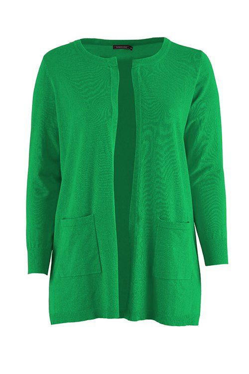 SANDGAARD Cardigan Helsinki in gemêleerde look