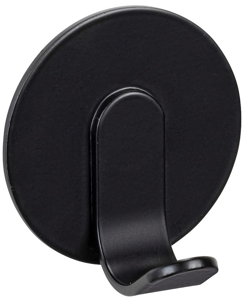 WENKO Wandhaak Turbo-Loc® model Uno Bivio Plakhaak van aluminium voor badkamer en gasten-WC, bevestiging zonder boren (set, 3 stuks)