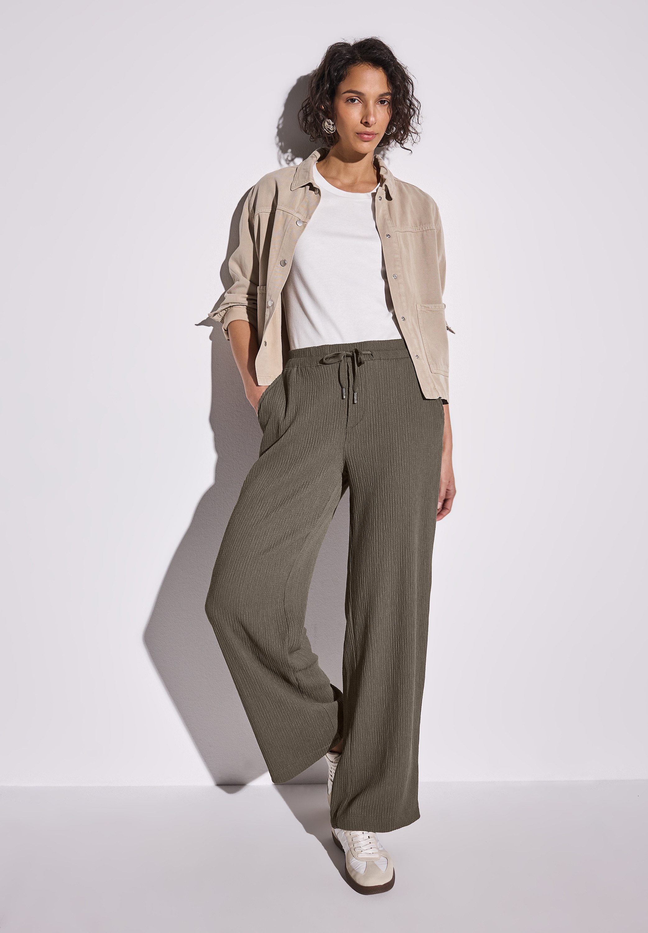 STREET ONE Stoffen broek