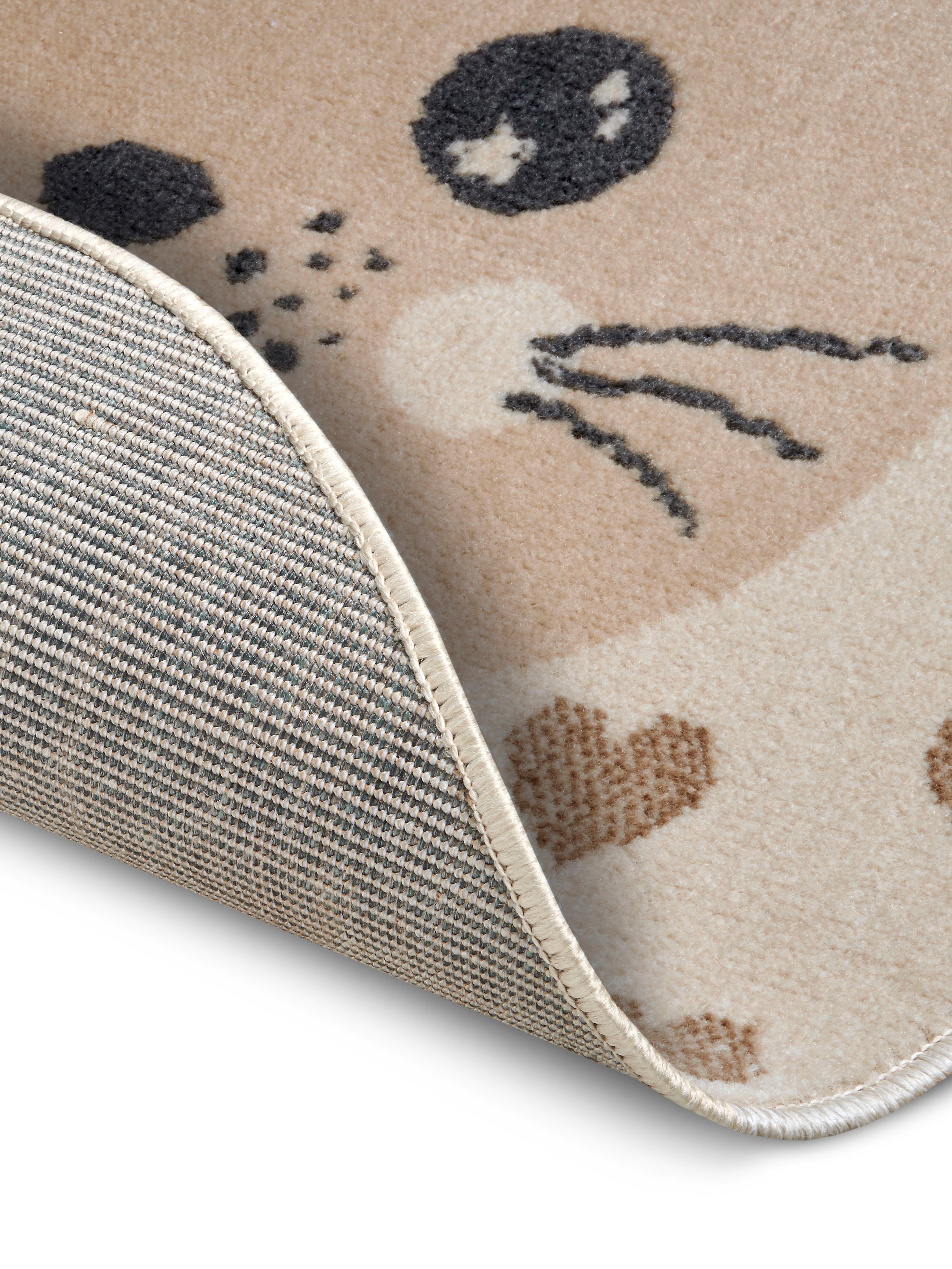 HANSE Home Kindervloerkleed Adventures Cat Speeltapijt, stevig, kinderkamer, kortpolig, speelondergrond