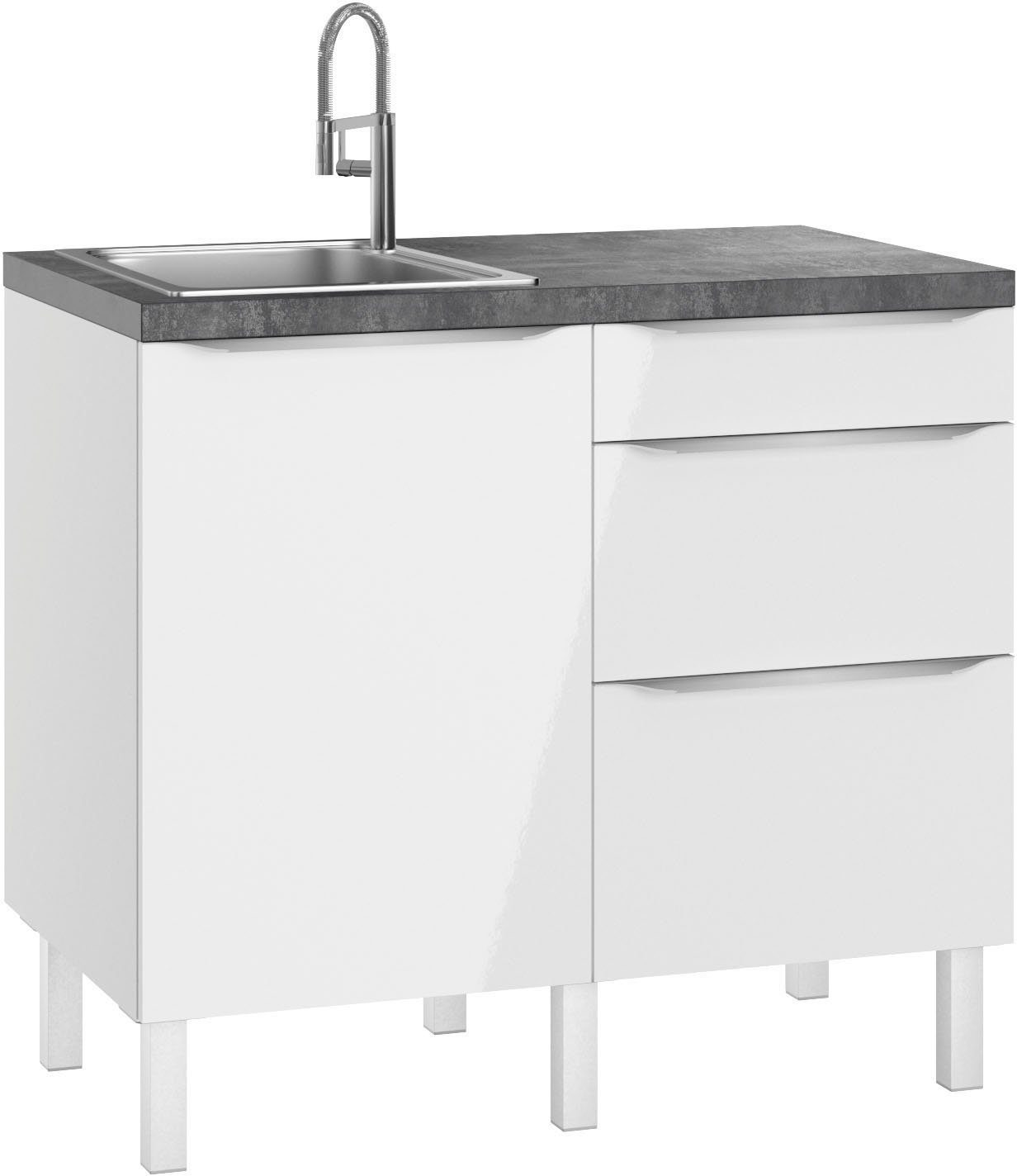 OPTIFIT Pantry keuken Lilly2 Breedte 100 cm