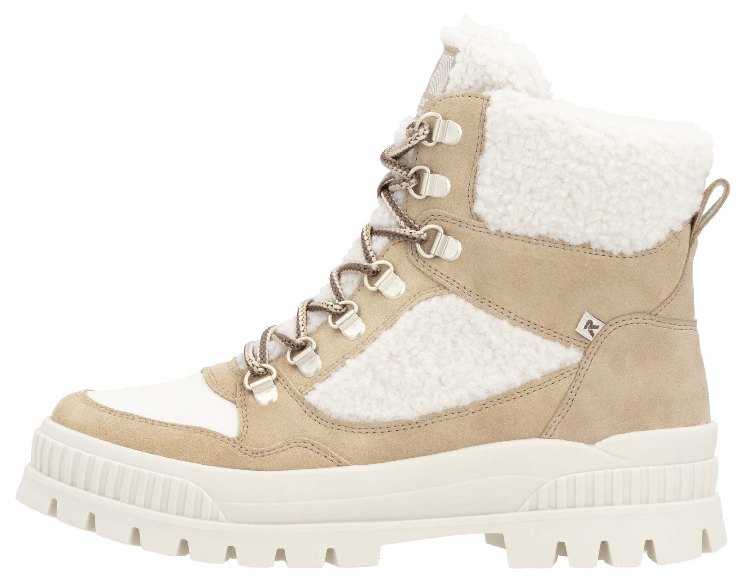 Rieker EVOLUTION Winterlaarzen , outdoorlaarzen, winterenkellaars met fiber grip-loopzool