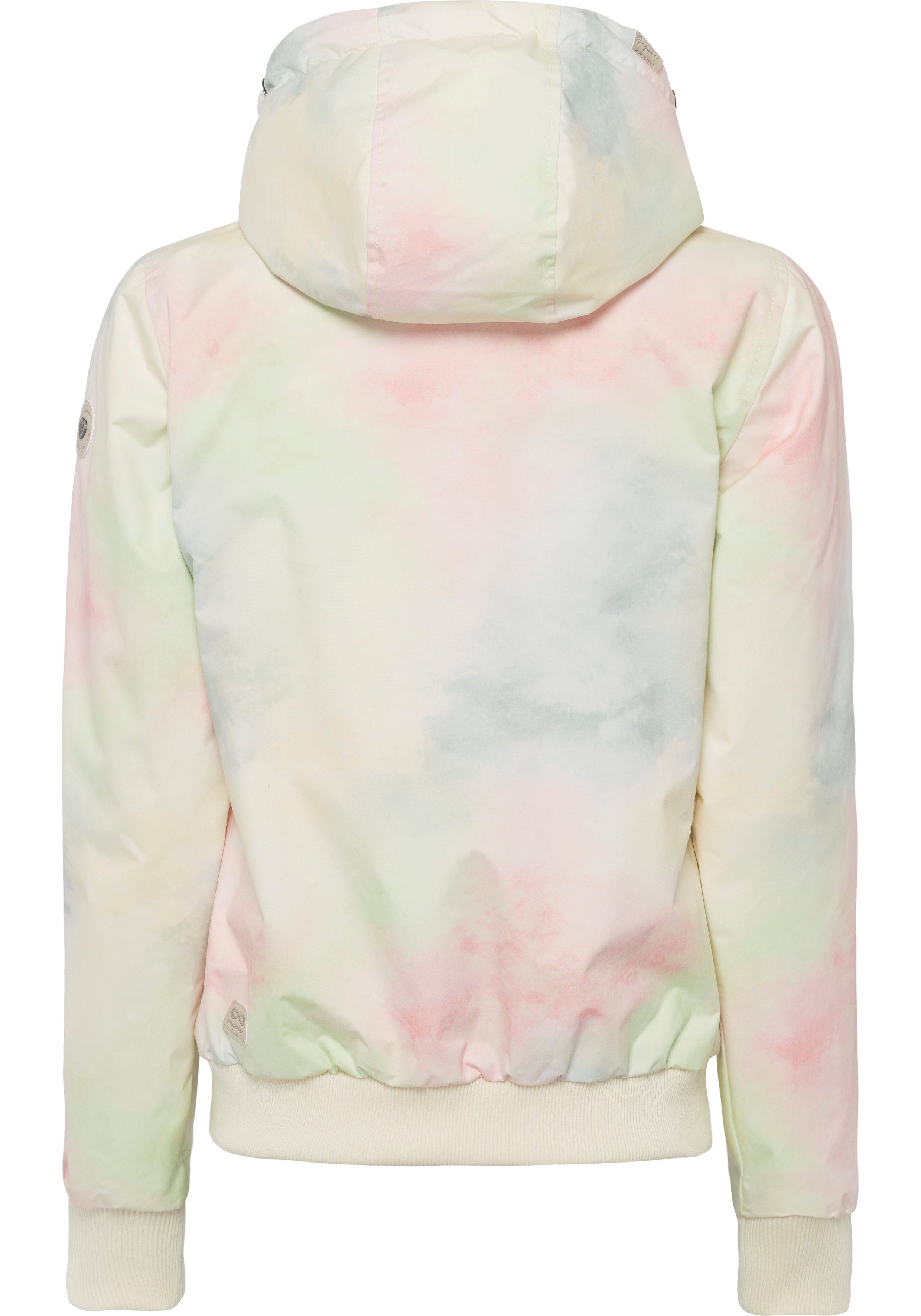 Ragwear Functioneel jack NUGGIE OMBRE O Tussenjas van waterafstotend materiaal