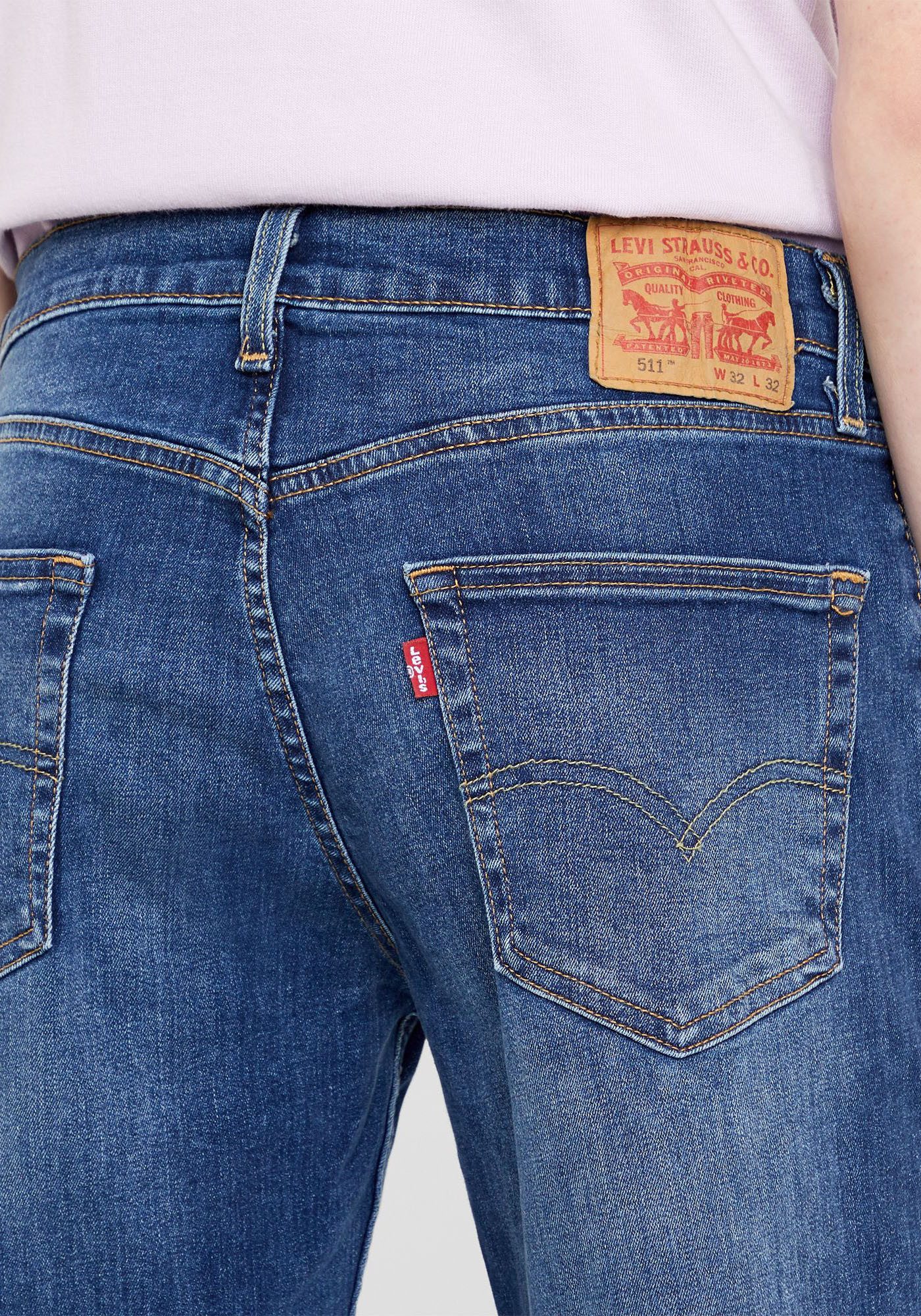 Levi's Slim fit jeans 511 SLIM met stretch