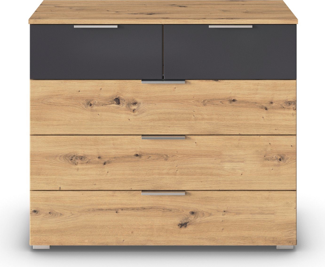 rauch Ladekast Monza sideboard commode waskast met 5 ruime lades in trendy kleurencombinaties