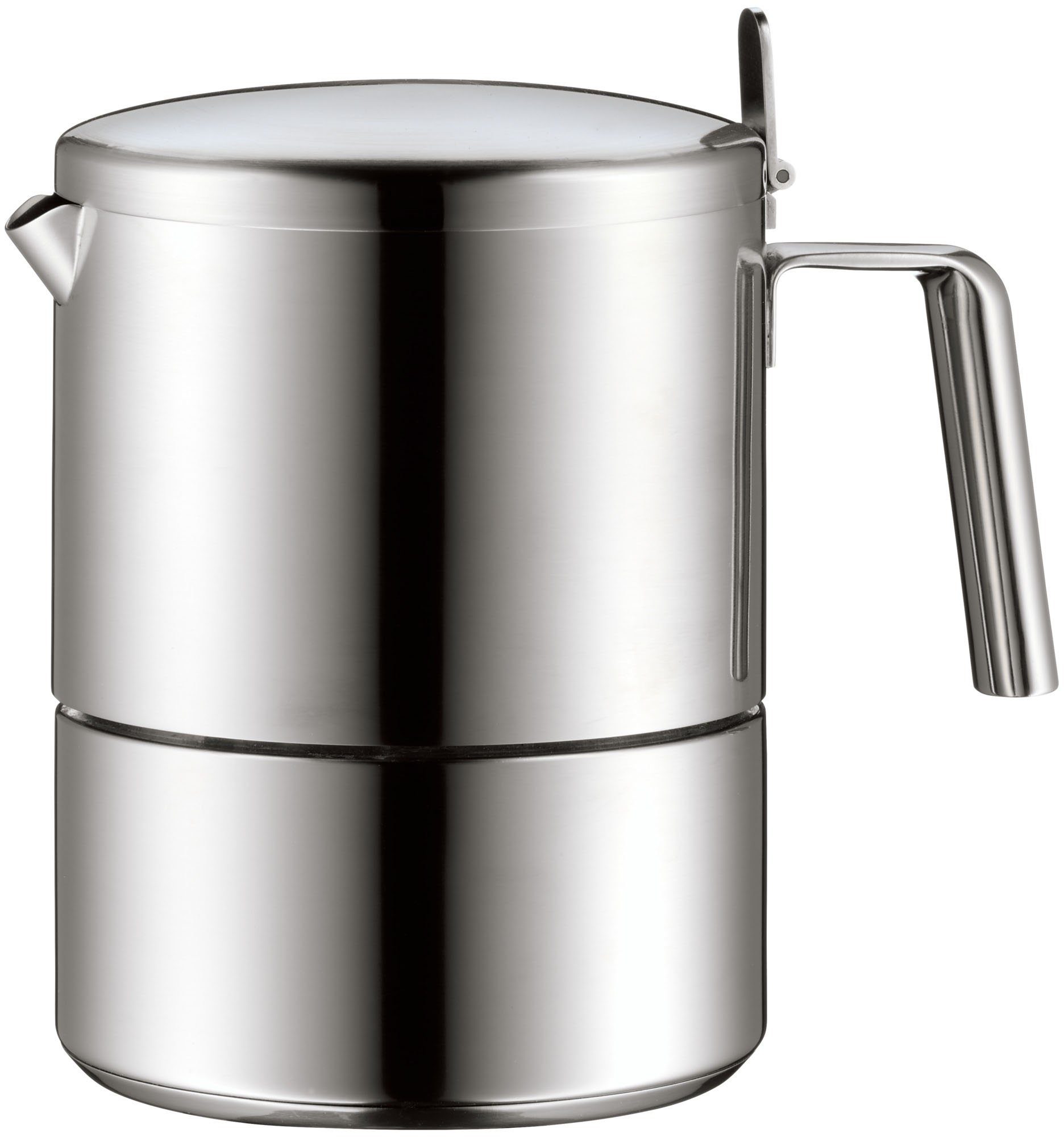 WMF espresso maker Kult 6 kopjes mat rvs