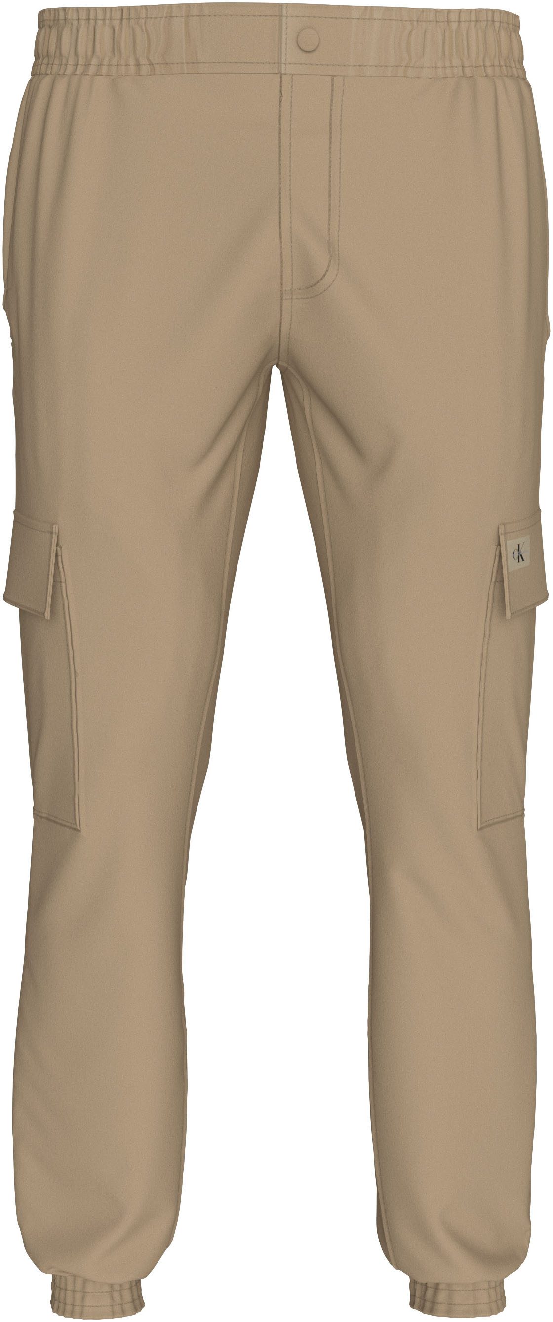 Calvin Klein Cargobroek SKINNY CARGO met logopatch