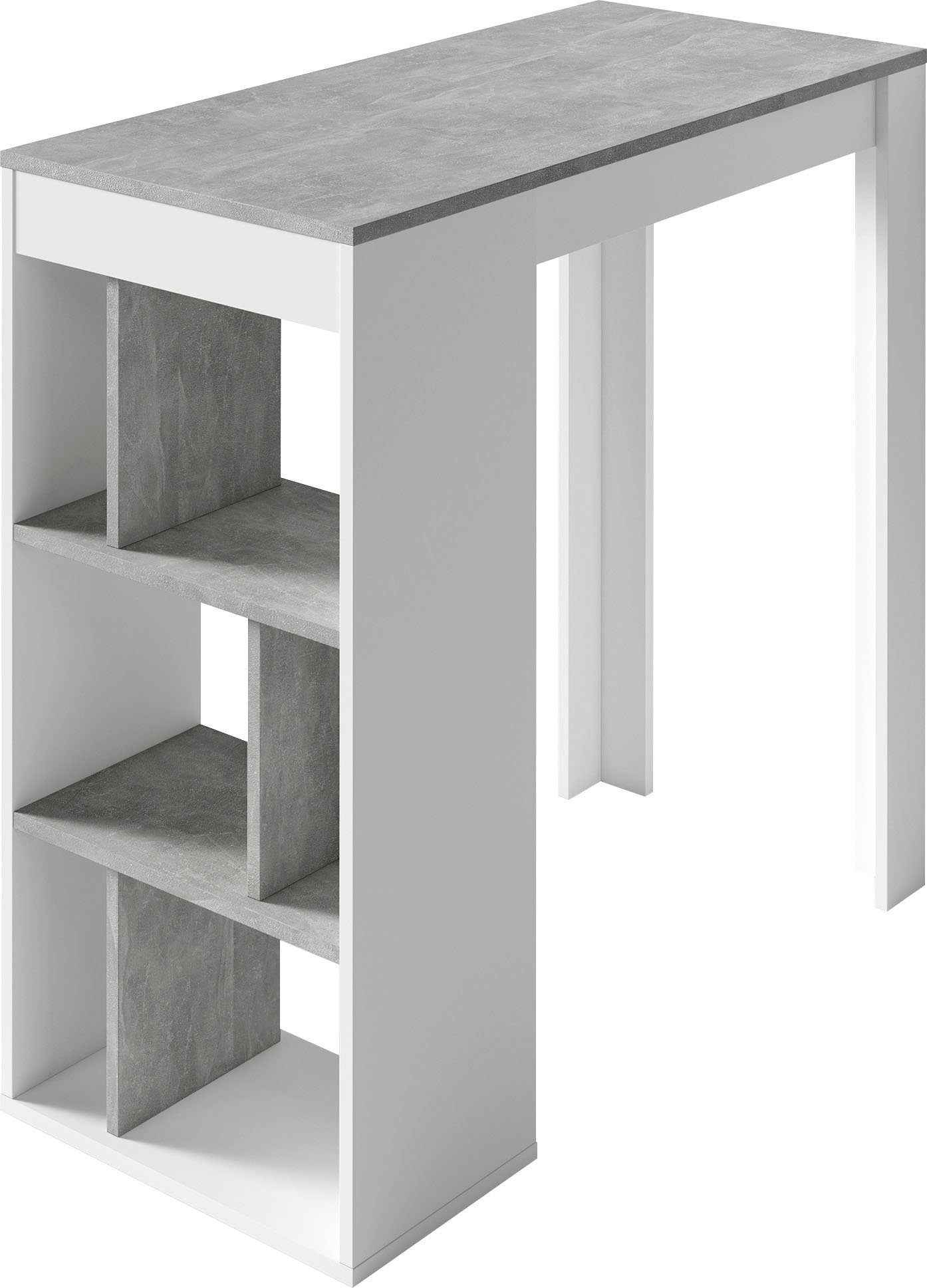 Homexperts Bartafel Momo Breedte 110 cm met planken
