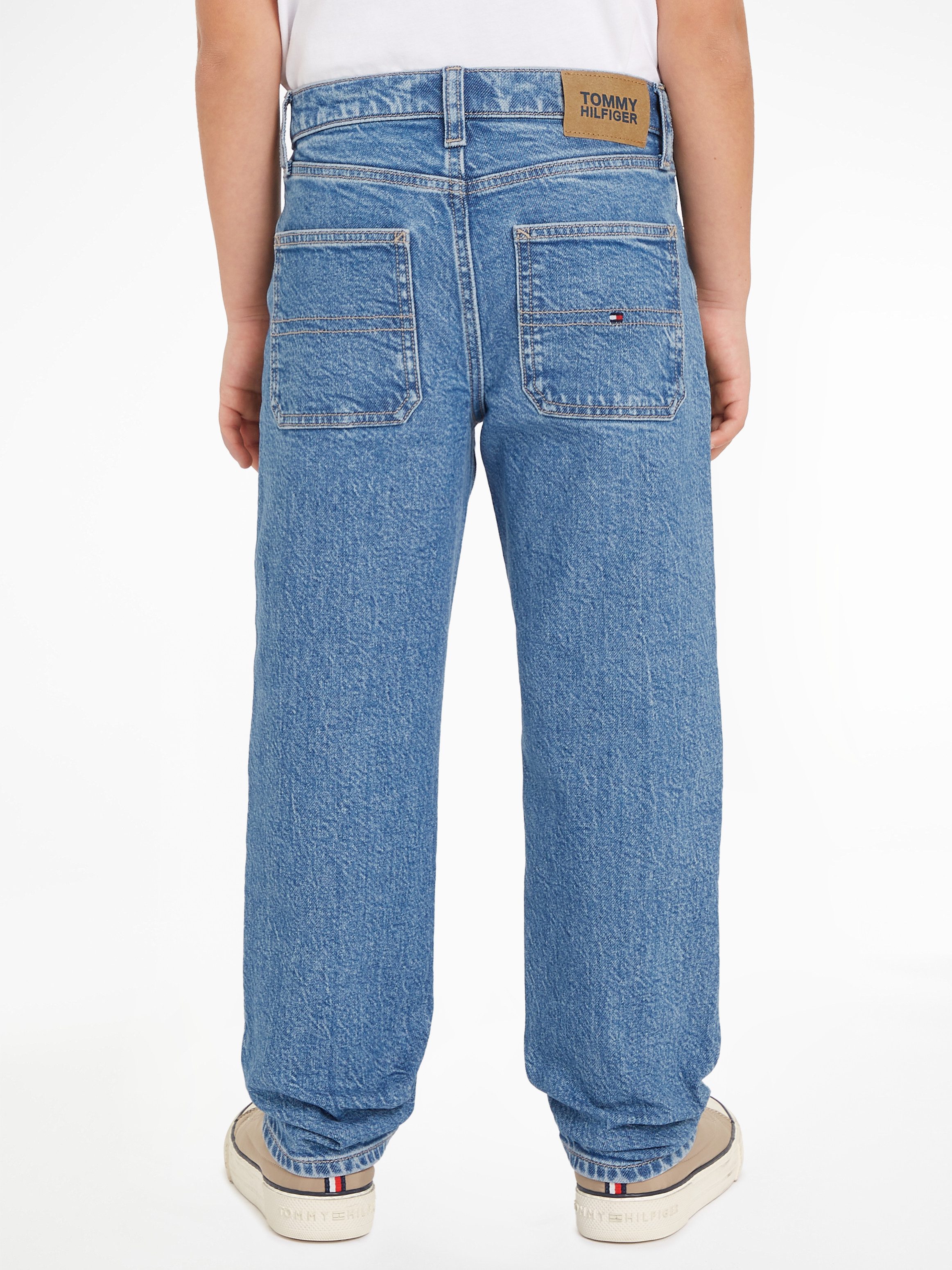 Tommy Hilfiger Straight jeans SKATER MID SALT&PEPPER DENIM