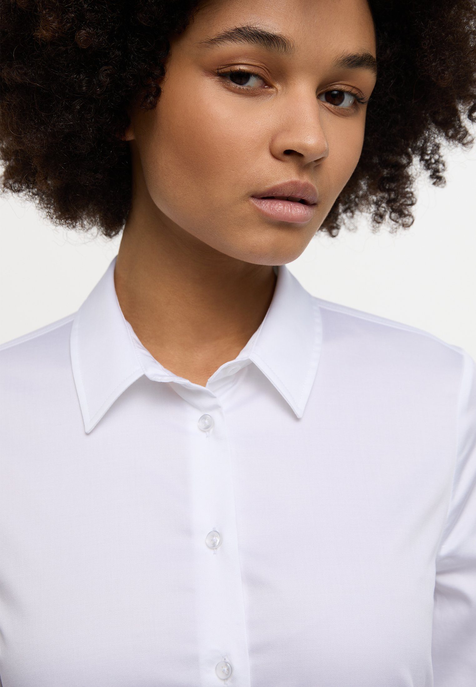 Eterna Overhemdblouse FITTED EASY IRON (gemakkelijk te strijken)
